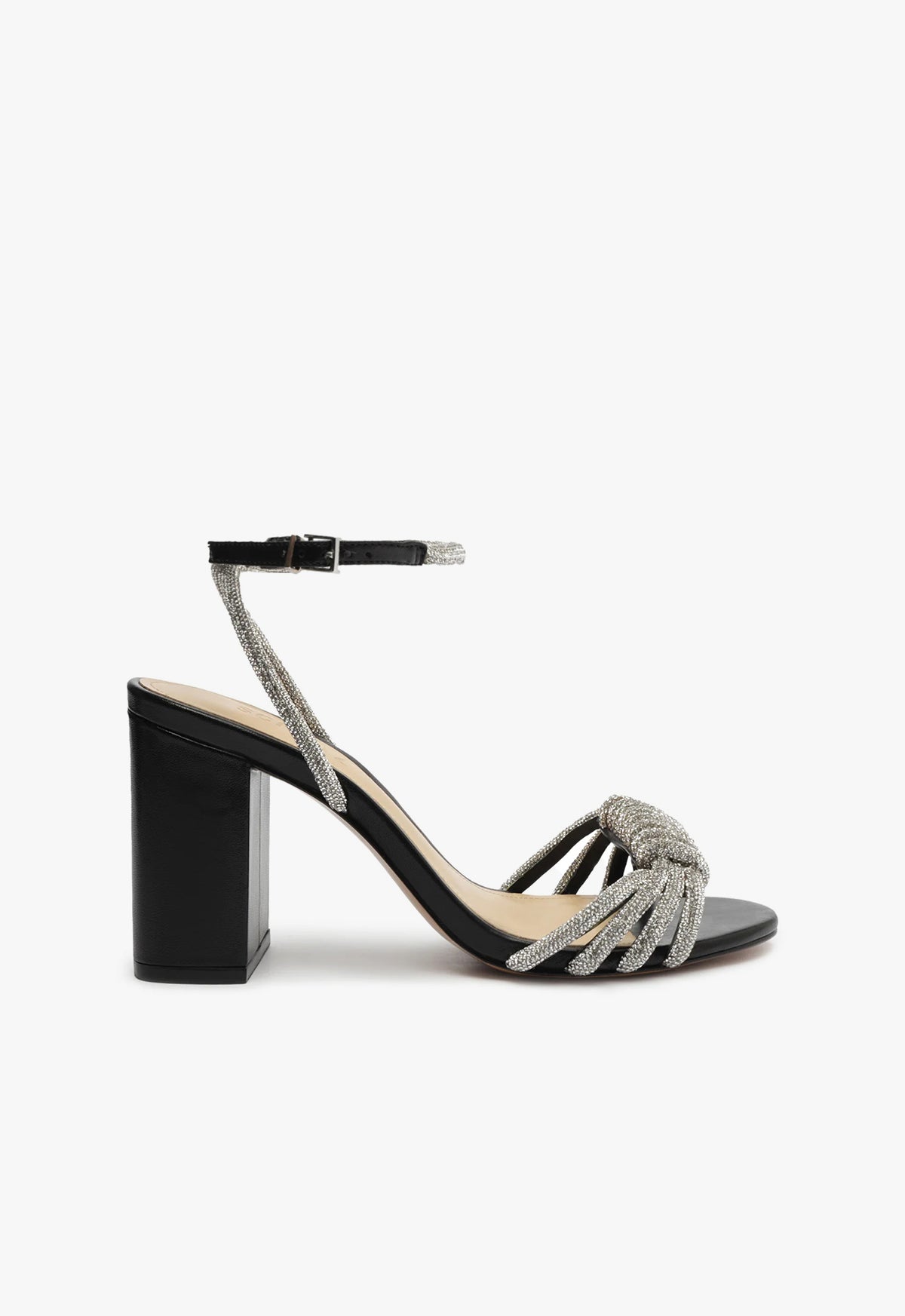 Stylish Leather Sandal for Women - Comfortable Jewel Block Design - Perfect for Summer, Beach, and Casual Outings