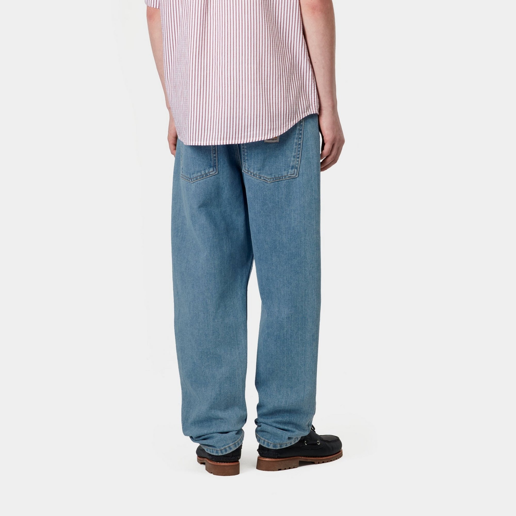 Newel Pant | Blue Stone Bleached Jeans for Men - Comfortable & Stylish Casual Wear for Everyday Outfits