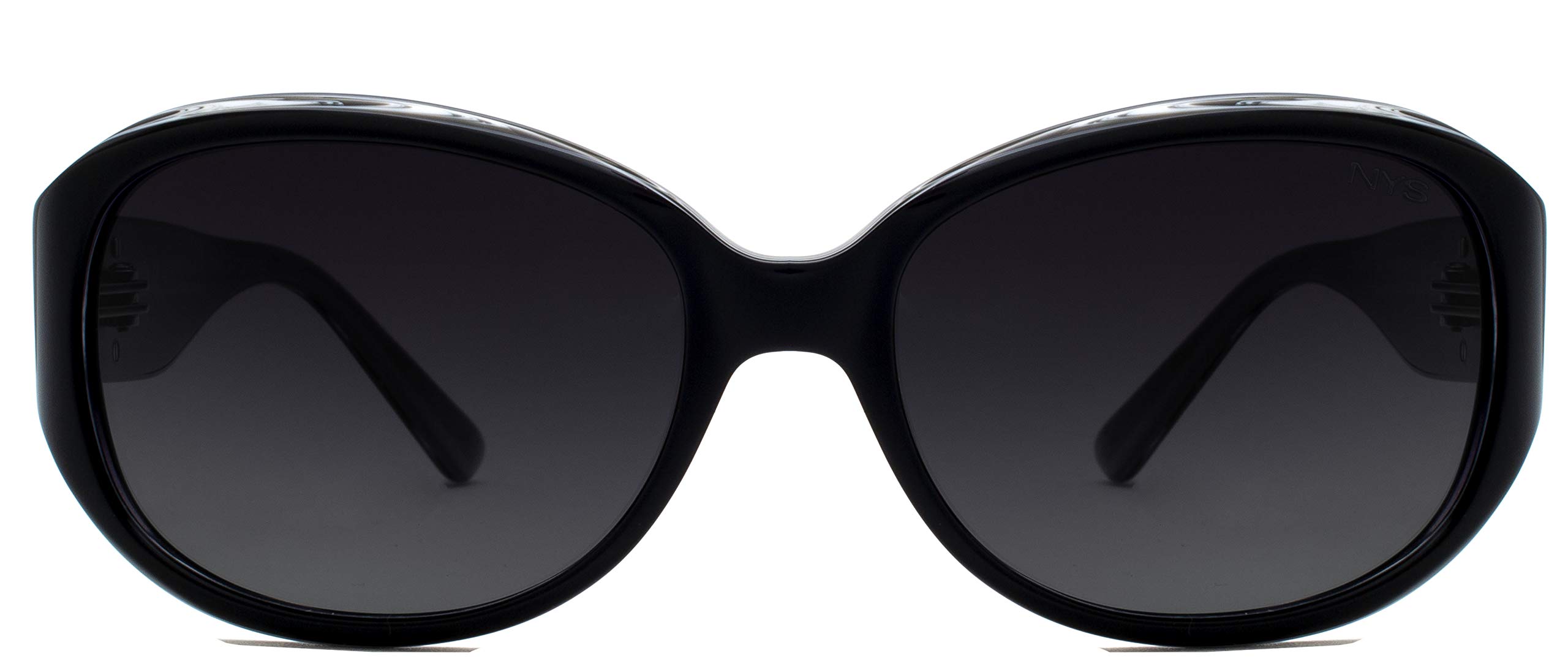 NYC Collection Elite Concrete Flower Oversized Polarized Sunglasses for Women - UV Protection, Fashionable & Durable - Perfect for Beach, Driving & Outdoor Activities