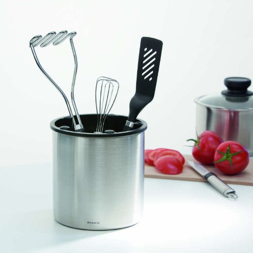 Brabantia Kitchen Tool Organizer - Stainless Steel Utensil Holder for Drawer or Countertop - Perfect for Spoons, Forks & Cooking Utensils Storage