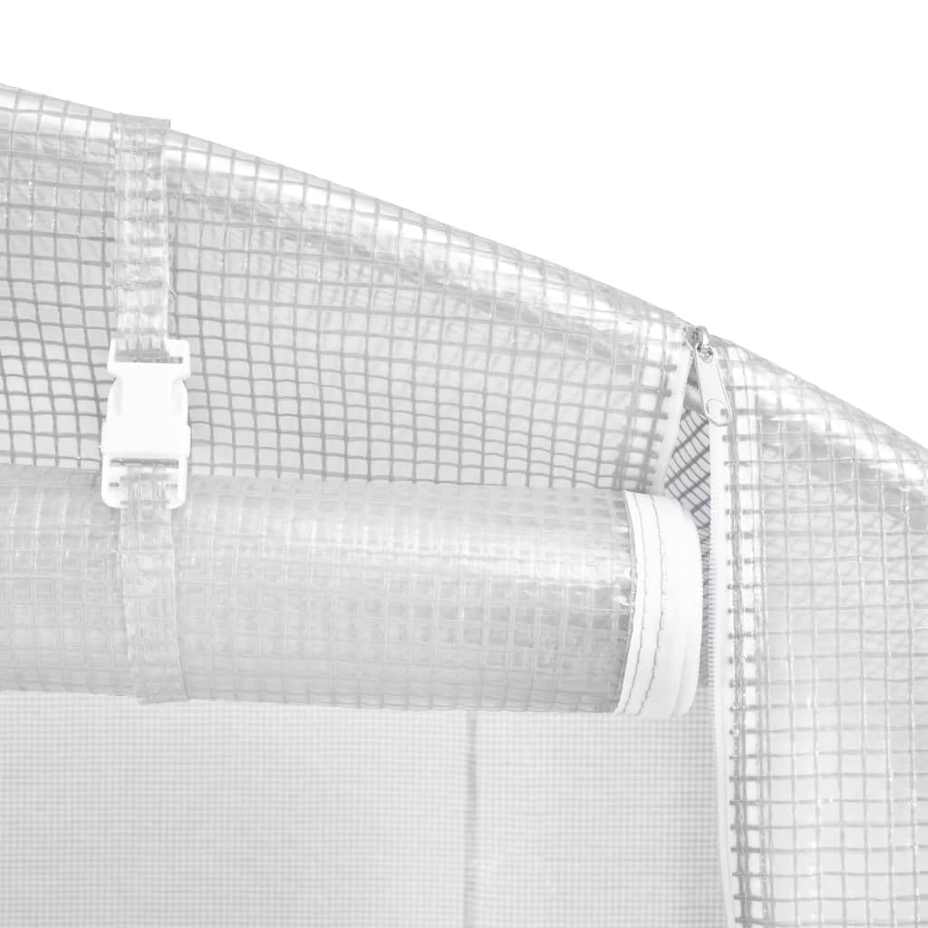 Large Heavy Duty Walk-in Greenhouse for Outdoor Gardens & Backyards - 387.5ft² Steel Frame Tunnel Greenhouse (472.4