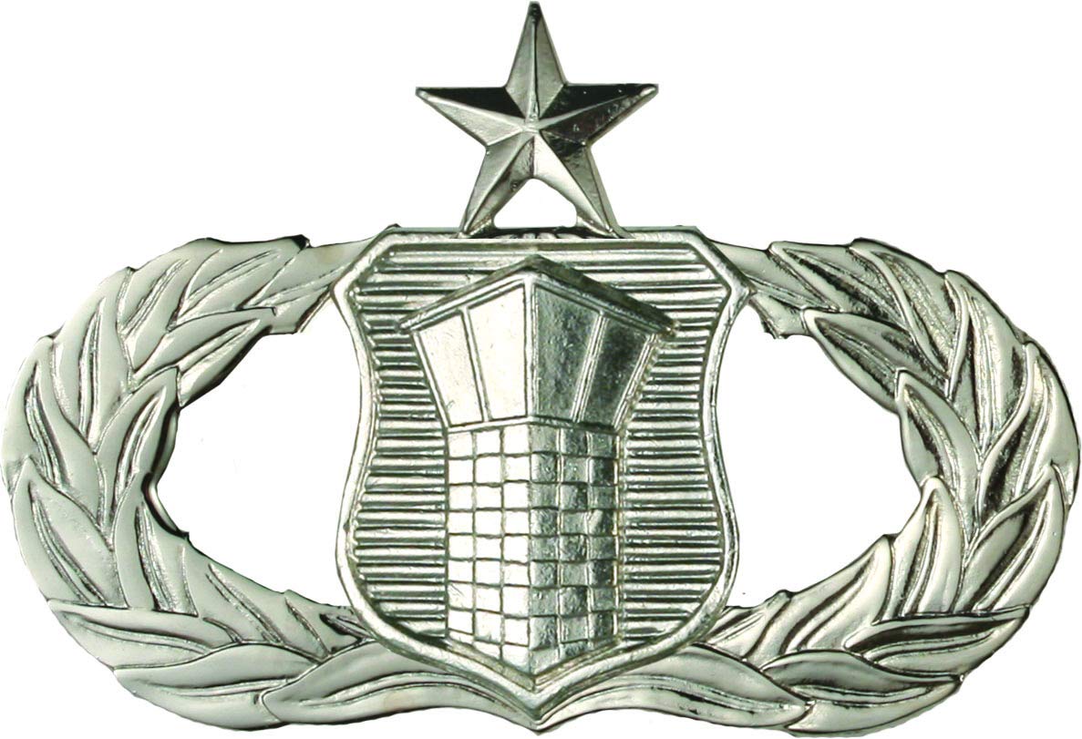 USAF Air Traffic Controller Full Size Non-Reflective Badge - Perfect for Military Collectors, Cosplay & Aviation Enthusiasts