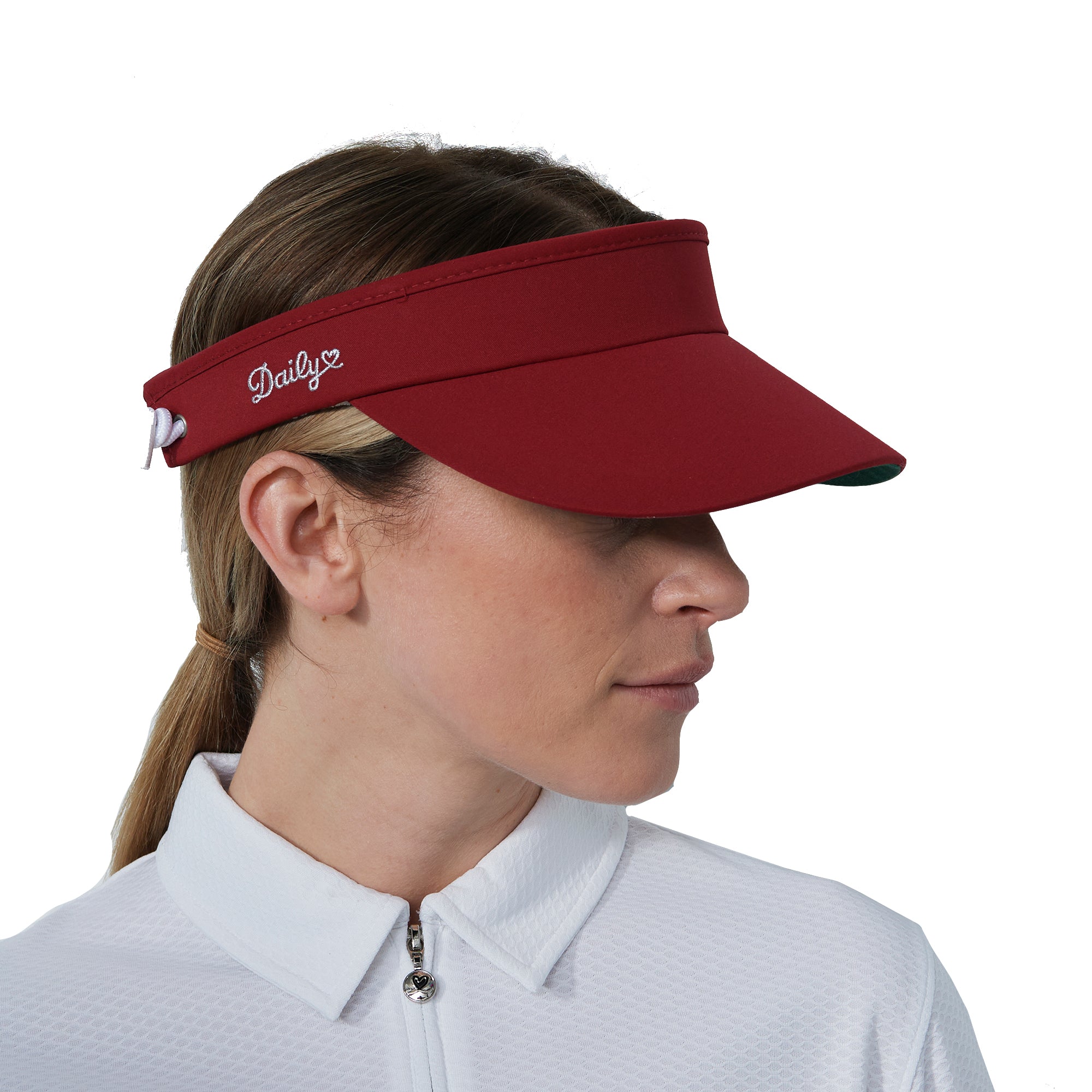Women's Sports Visor for Running, Golf & Outdoor Activities – Breathable Sun Hat for Daily Active Wear