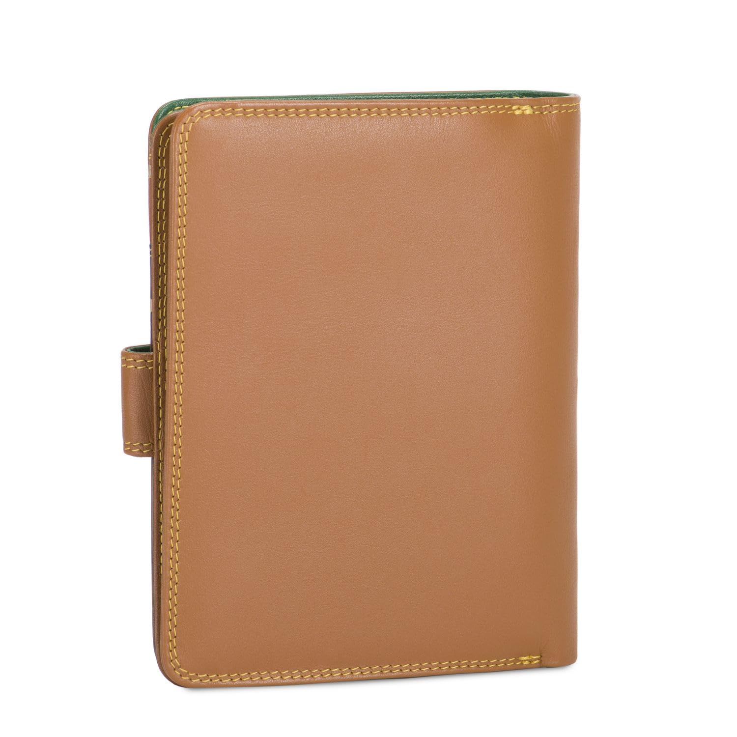 Mywalit Large Snap Wallet for Men & Women - 10 Card Slots, ID Window, Note Section, Coin Pockets with Included Pen | Perfect for Travel, Business & Everyday Use