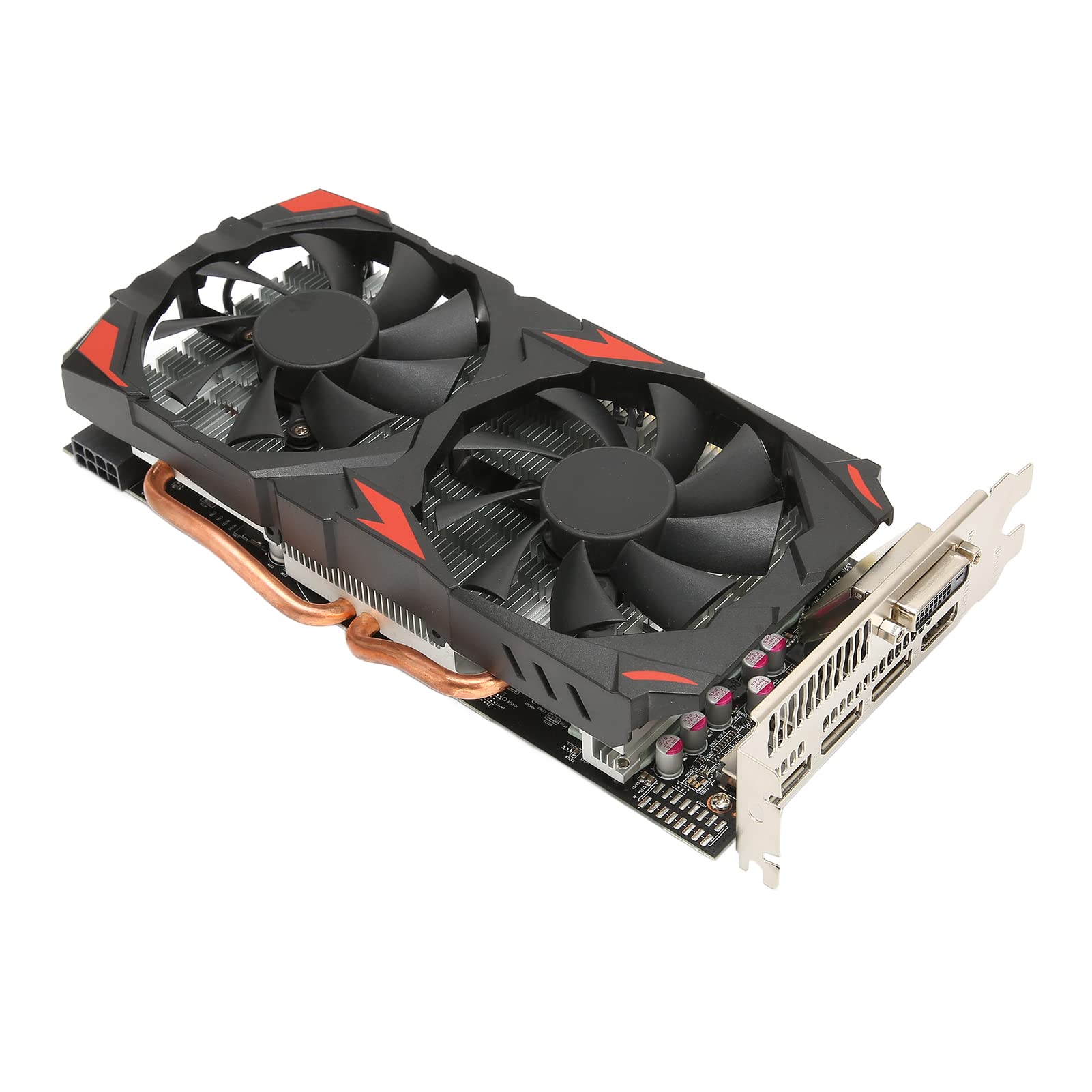 VBESTLIFE RX 580 8GB GDDR5 256-Bit Gaming Graphics Card - PCIe 3.0 x16, 3x DisplayPort + DVI, Air Cooling, 4K Support for PC Gaming, VR & Crypto Mining