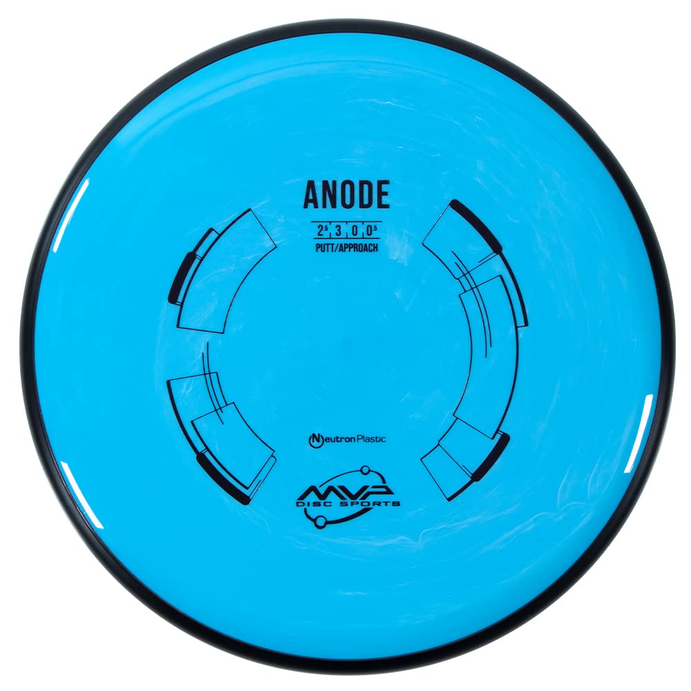 MVP Disc Sports Neutron Anode Disc Golf Putter - Premium Putting Disc for Golfers (Colors May Vary) | Perfect for Practice, Tournament Play & Backyard Games