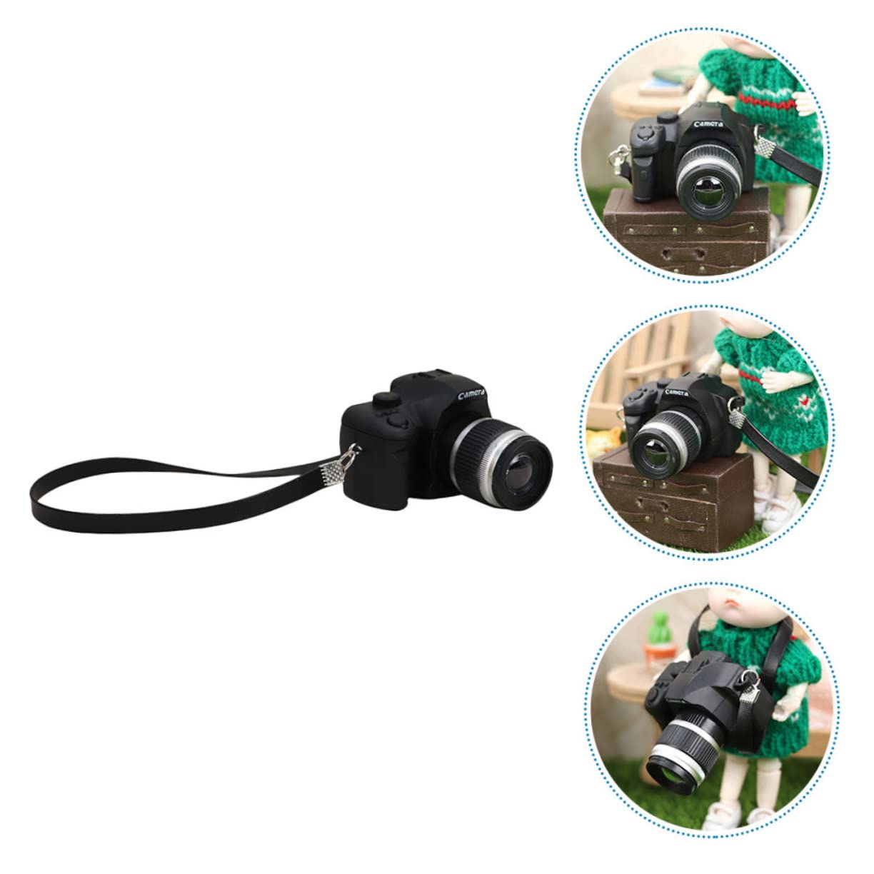 Abaodam 2-Pack Mini Digital Camera Ornaments - Realistic Simulation Camera Decor for Tabletop, Shelf & Home Aesthetic Display - Perfect for Photography Enthusiasts & Creative Room Decoration
