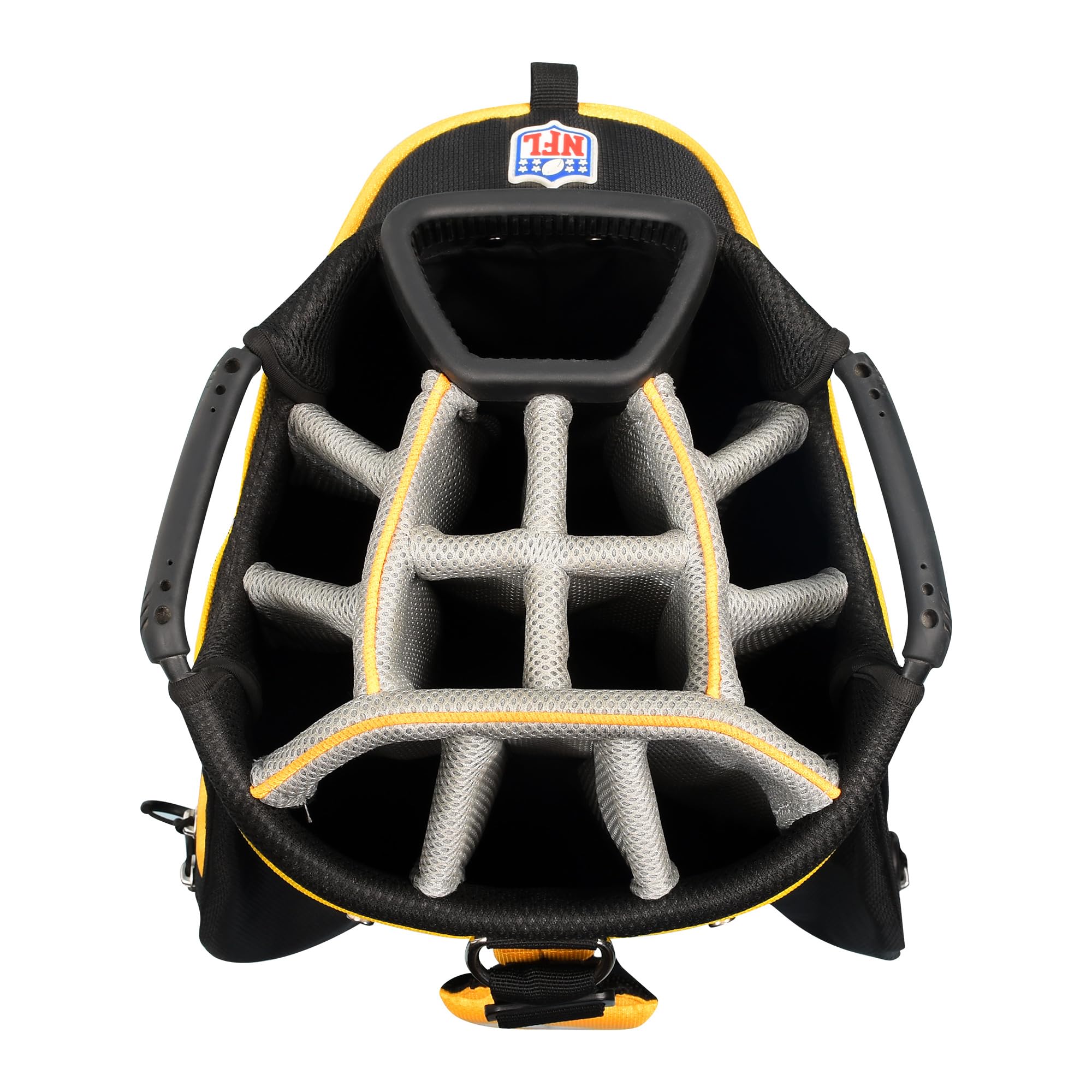 Wilson NFL Official Licensed Golf Bags for Men & Women - Durable & Stylish Golf Stand Bag with Padded Straps - Perfect for Football Fans & Golf Enthusiasts (Great for Course, Driving Range & Travel)