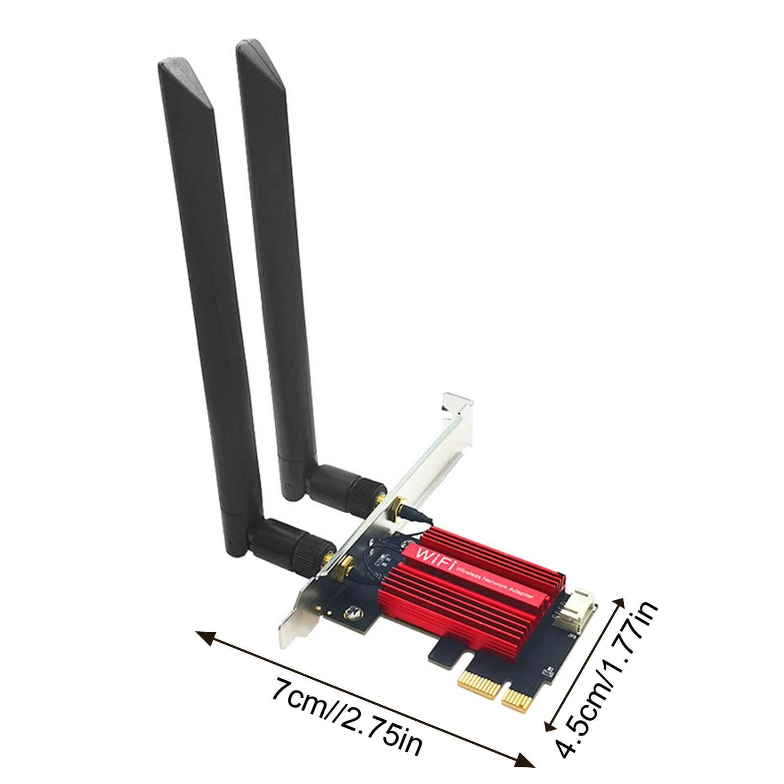 Sollee Wireless Network Card for Desktop - High-Speed Dual Band WiFi Adapter with Stable Connection for HD Video Streaming & Online Gaming | Perfect for Home Office, Gaming PC & 4K Video Streaming