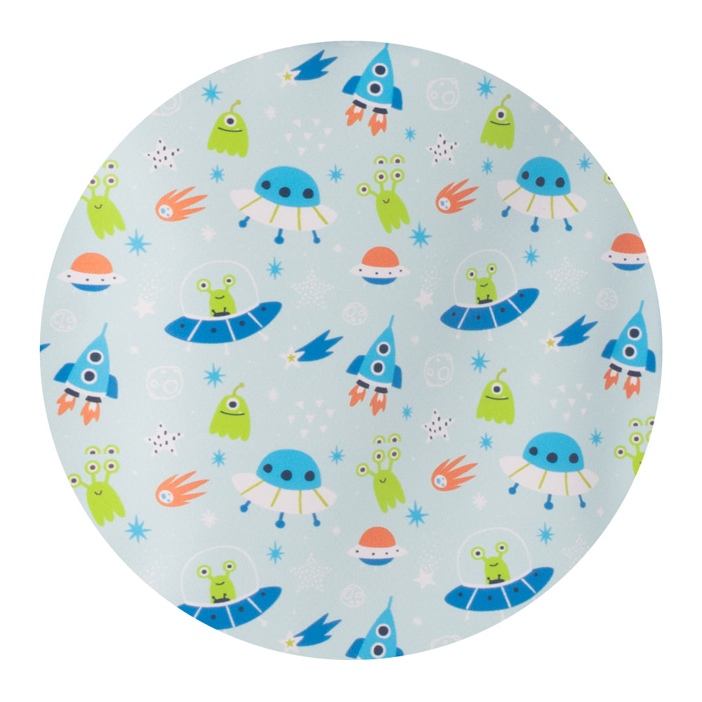 Foldable Insulated Lunch Bag for Kids & Adults - Reusable Space Camp Design for School, Work, Picnics & Outdoor Activities