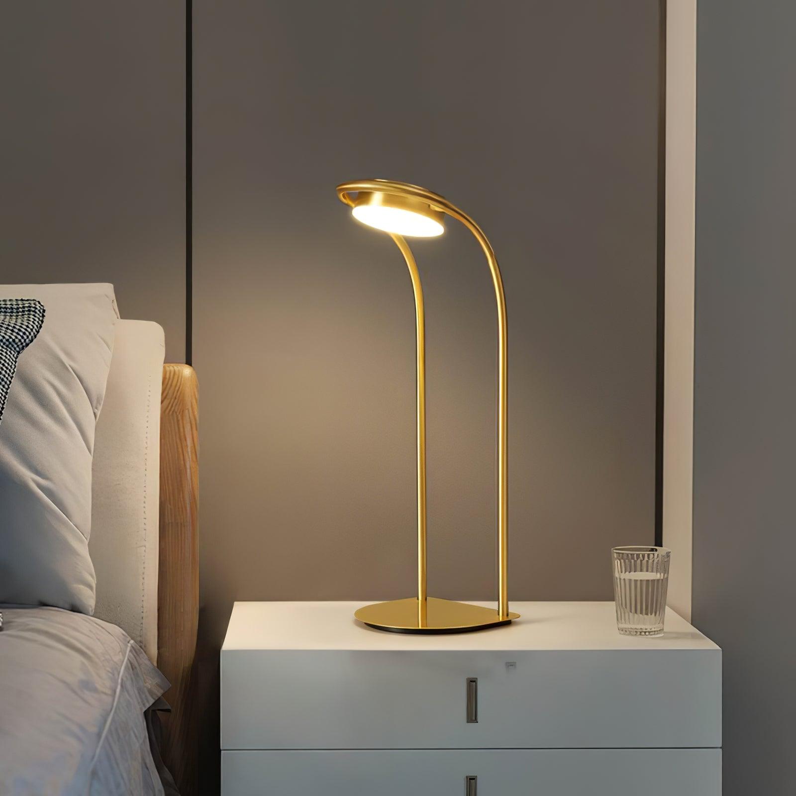 Modern C Ball Table Lamp - Stylish LED Desk Light for Home Office, Bedroom & Living Room - Perfect for Reading, Working & Decor