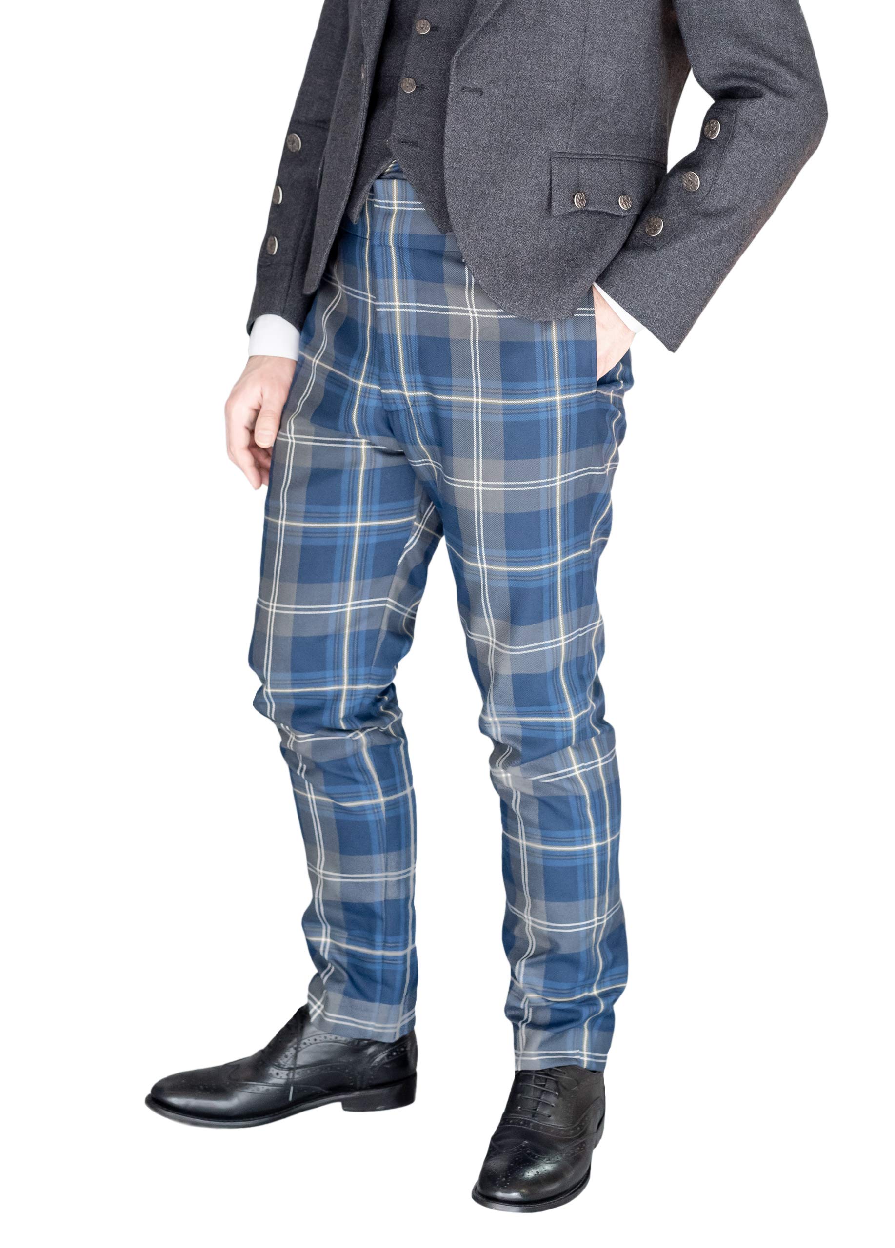 Authentic Scottish Kilt Trousers for Men | Traditional Tartan Trews | Perfect for Highland Weddings & Celtic Festivals