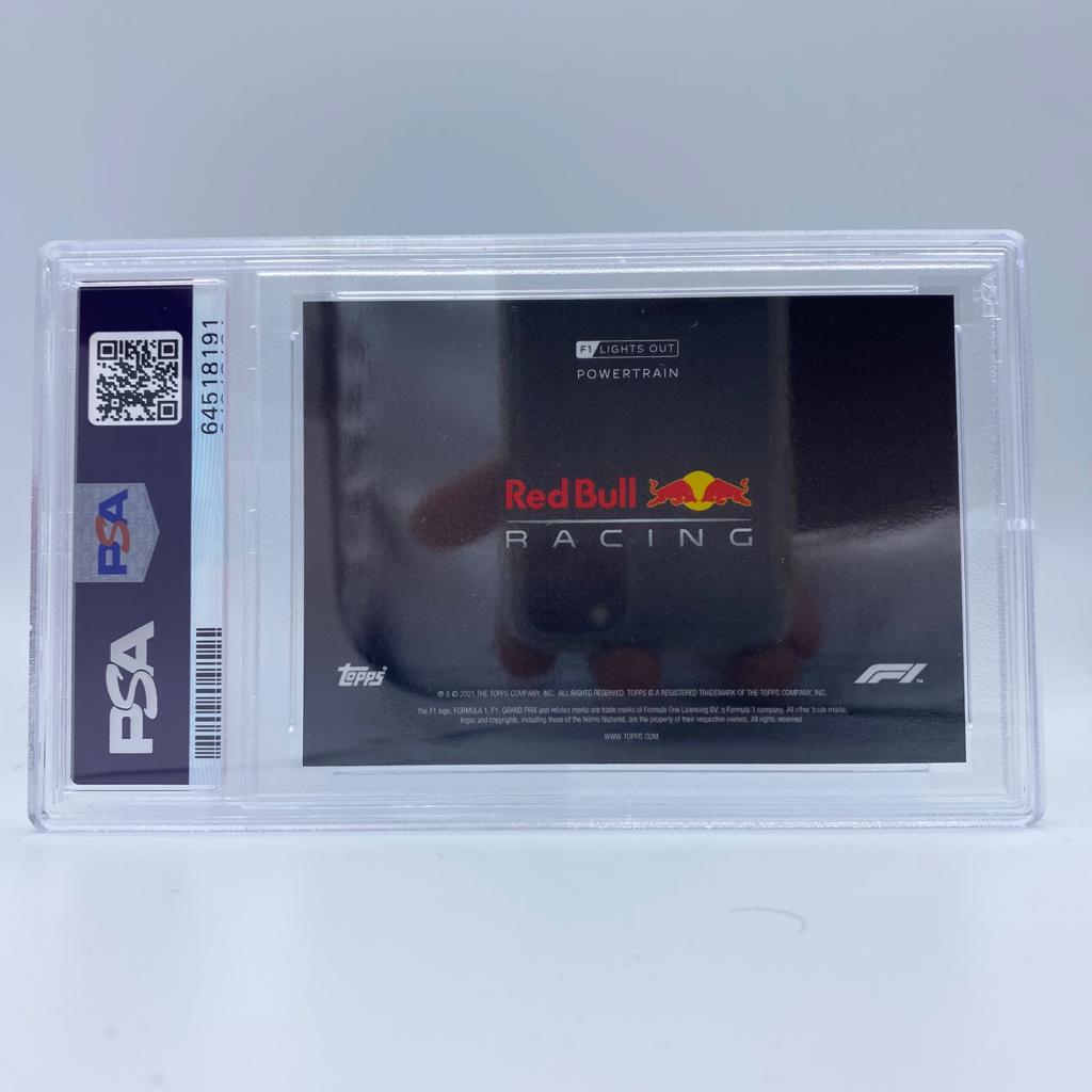 PSA 9 Graded 2004 Red Bull Powertrain Red Parallel Trading Card - Perfect for Collectors, Sports Memorabilia & Trading Card Games