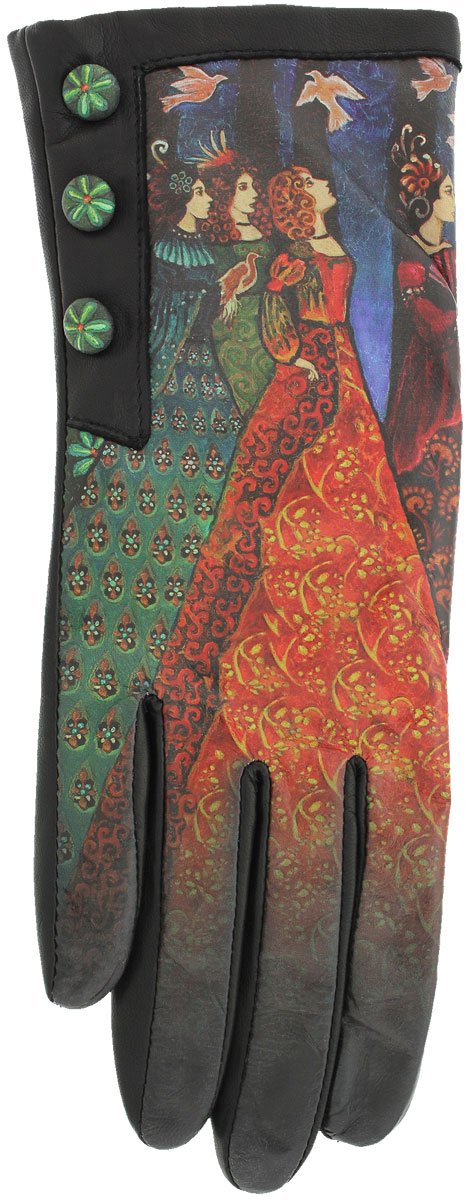 Grandoe Leather Women's Lined Gloves - Crescendo Twelve Women's Medium Size Winter Gloves for Driving, Outdoor Activities & Cold Weather Protection