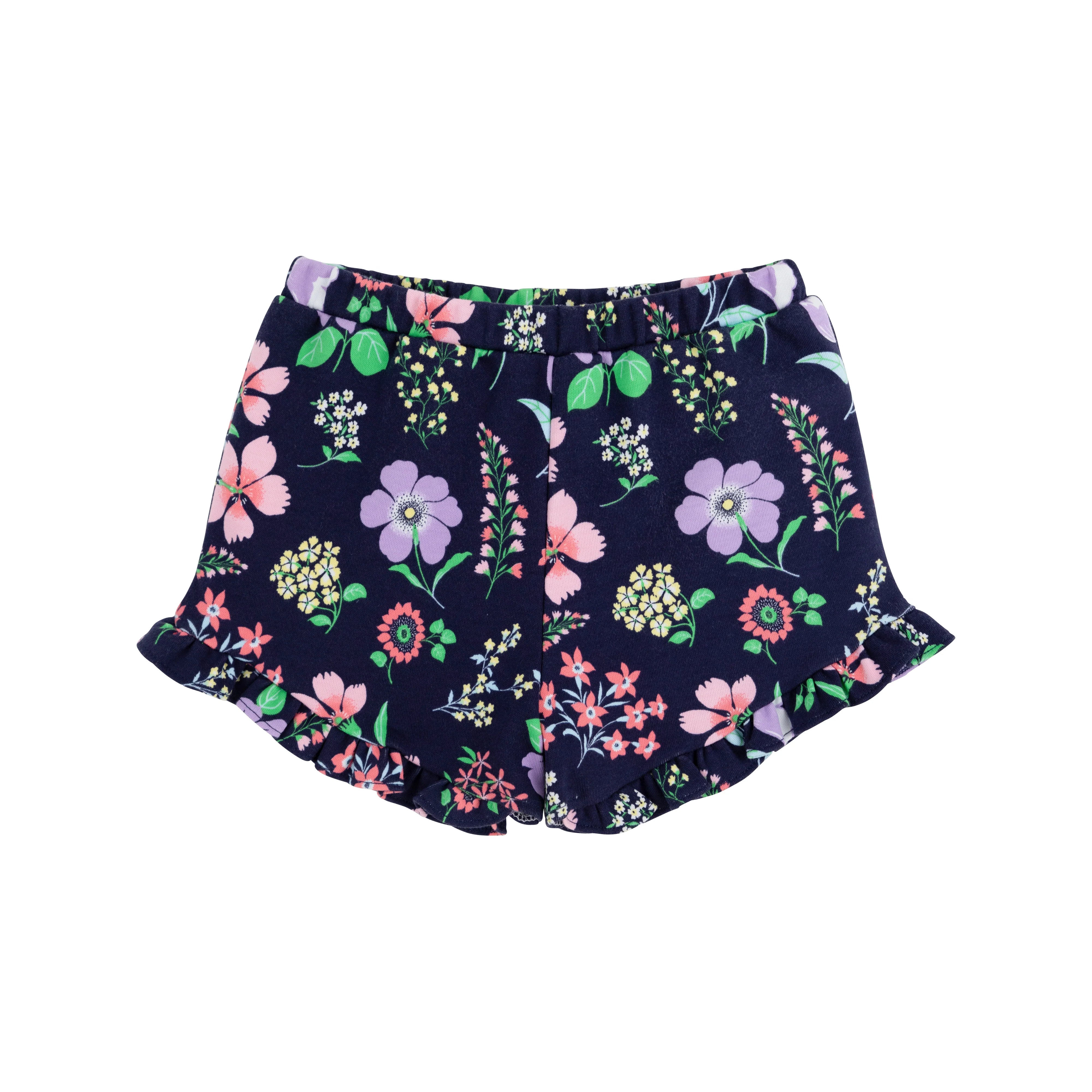 Beaufort Bonnet Shelby Anne Shorts - Women's Floral Print High Waist Denim Shorts for Summer | Casual Outfits, Beach Vacations & Outdoor Adventures