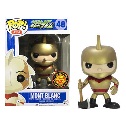 Astro Boy Mont Blanc Exclusive Asia Pop! Vinyl Figure - Collectible Anime Toy for Display, Gifts & Pop Culture Enthusiasts
