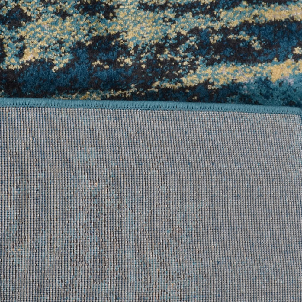 Premium Chroma Machine Woven Area Rug - Soft & Durable Modern Home Decor for Living Room, Bedroom, Office - Easy to Clean & Stain Resistant