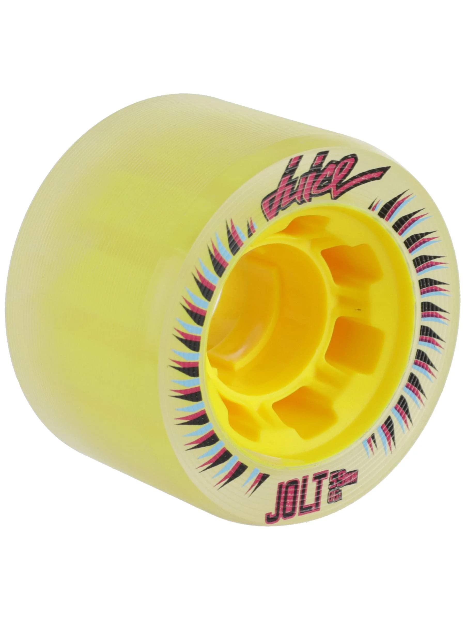 Juice Jolt Hybrid Quad Wheels (4-Pack) - High Performance Skateboard Wheels for Smooth Riding - Perfect for Street Skating, Longboarding & Cruising