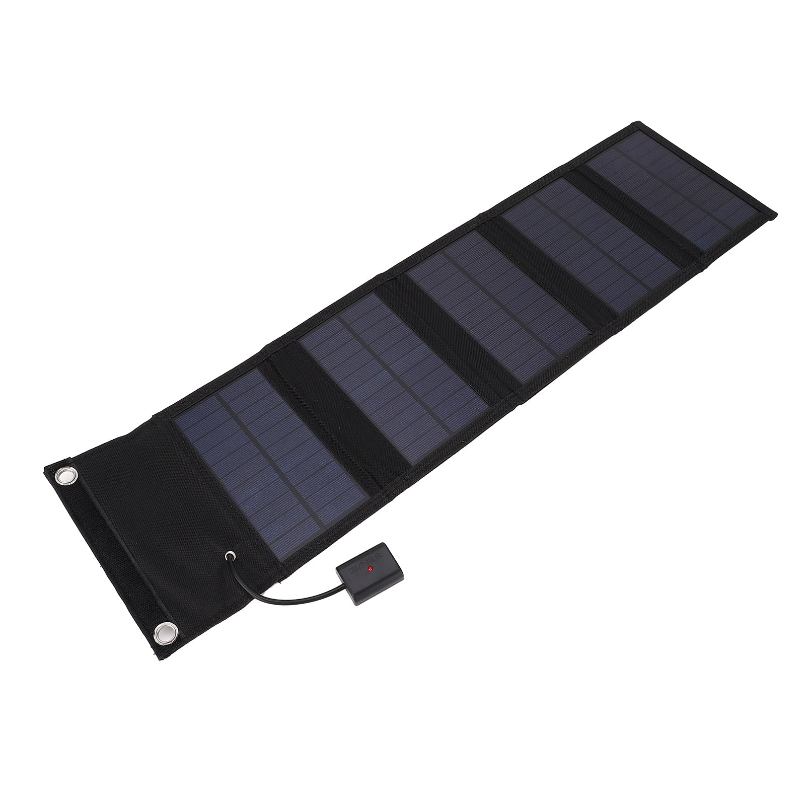 10W 5V Portable Solar Panel Charger - Foldable Waterproof Solar Power Bank for Camping, Hiking & Travel - Emergency Power Supply for Phones, Tablets & Outdoor Gear