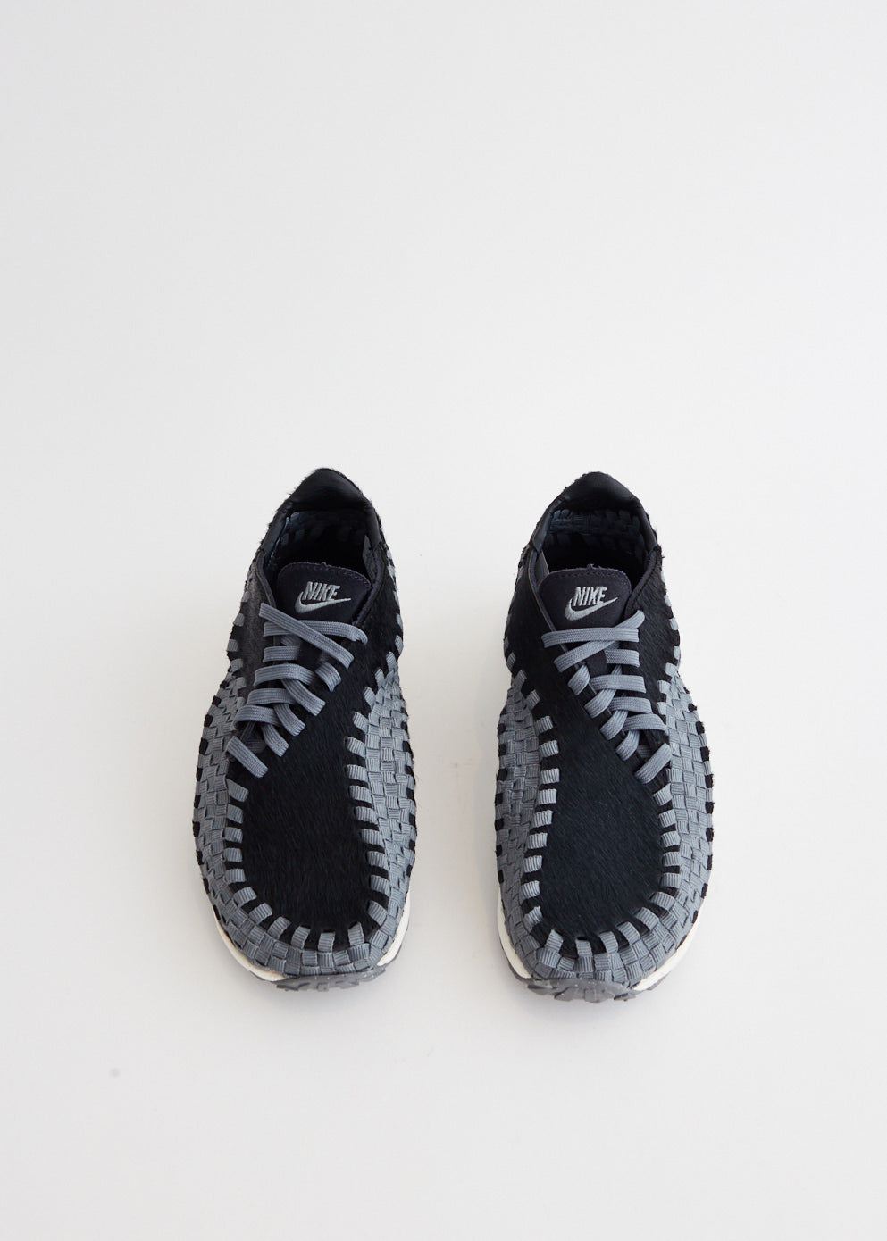 Air Footscape Woven 'Black' Sneakers for Men - Lightweight Breathable Running Shoes for Gym, Workout & Casual Wear