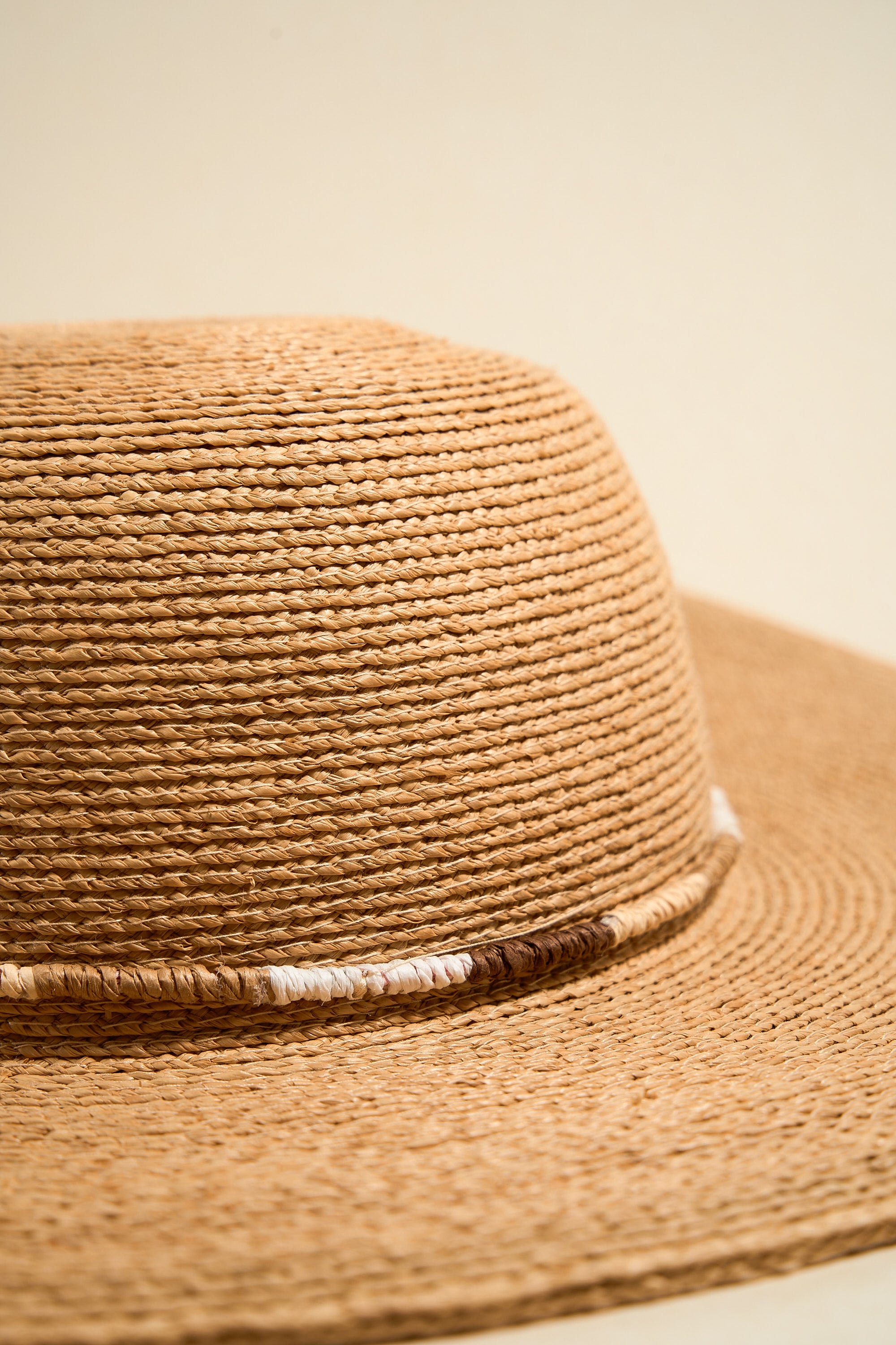 Stylish Candace Raffia Wide Brim Sun Hat for Women - UPF 50+ UV Protection, Adjustable Multi-Band Design - Perfect for Beach, Garden, and Summer Outdoor Activities