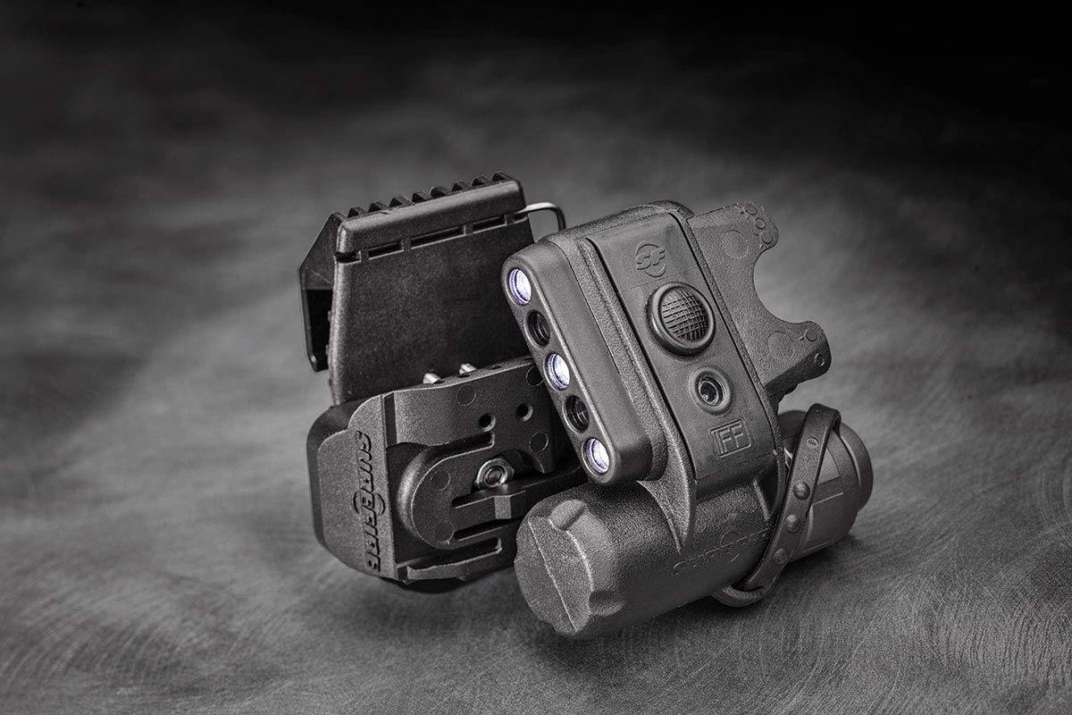 SureFire HL1 Tactical Helmet Light - High Lumen LED Headlamp for Military, Hunting & Outdoor Adventures - Perfect for Night Operations, Camping & Emergency Use