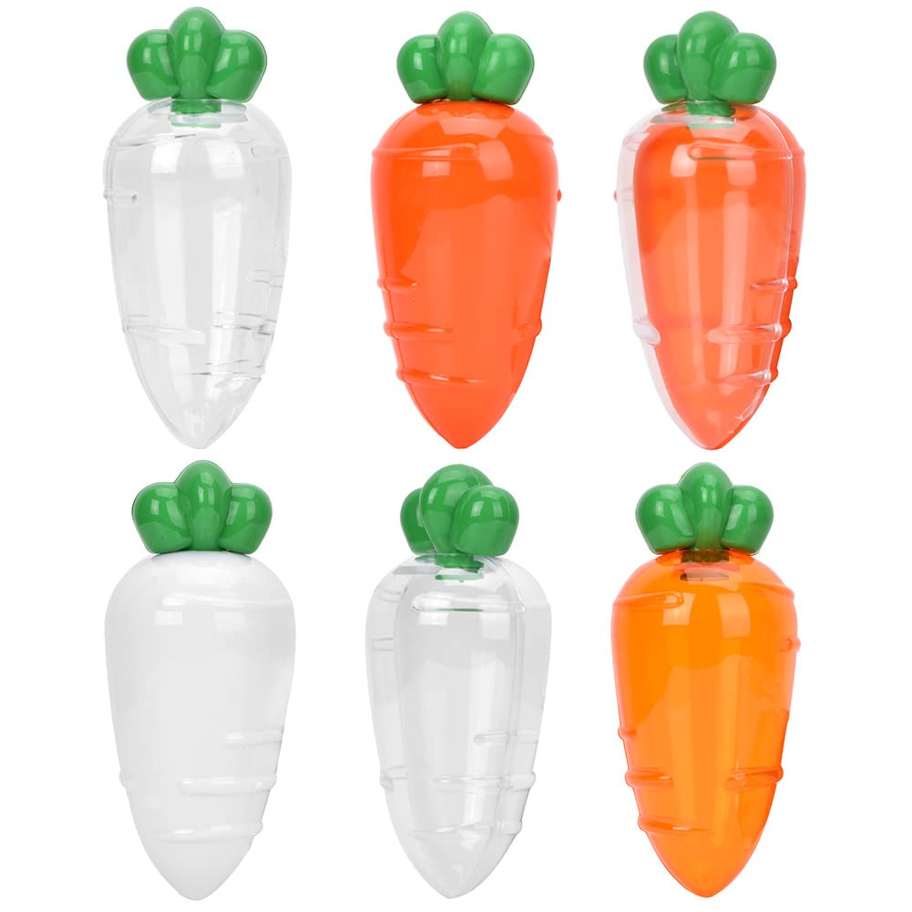 12Pcs Carrot-Shaped Candy Boxes - Translucent Orange Plastic Containers for Easter Chocolate, Party Favors, Birthday & Wedding Decorations - Perfect for Easter Baskets, Candy Gifts, and Holiday Party Supplies