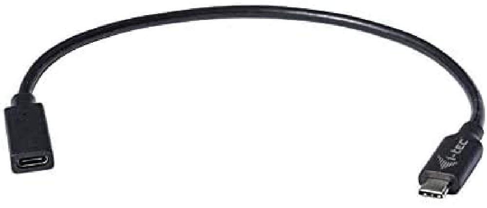 i-tec USB-C Extension Cable 30cm - High-Speed Data Transfer & Charging for MacBook, iPad Pro, Samsung Galaxy - Perfect for Home, Office & Travel Use