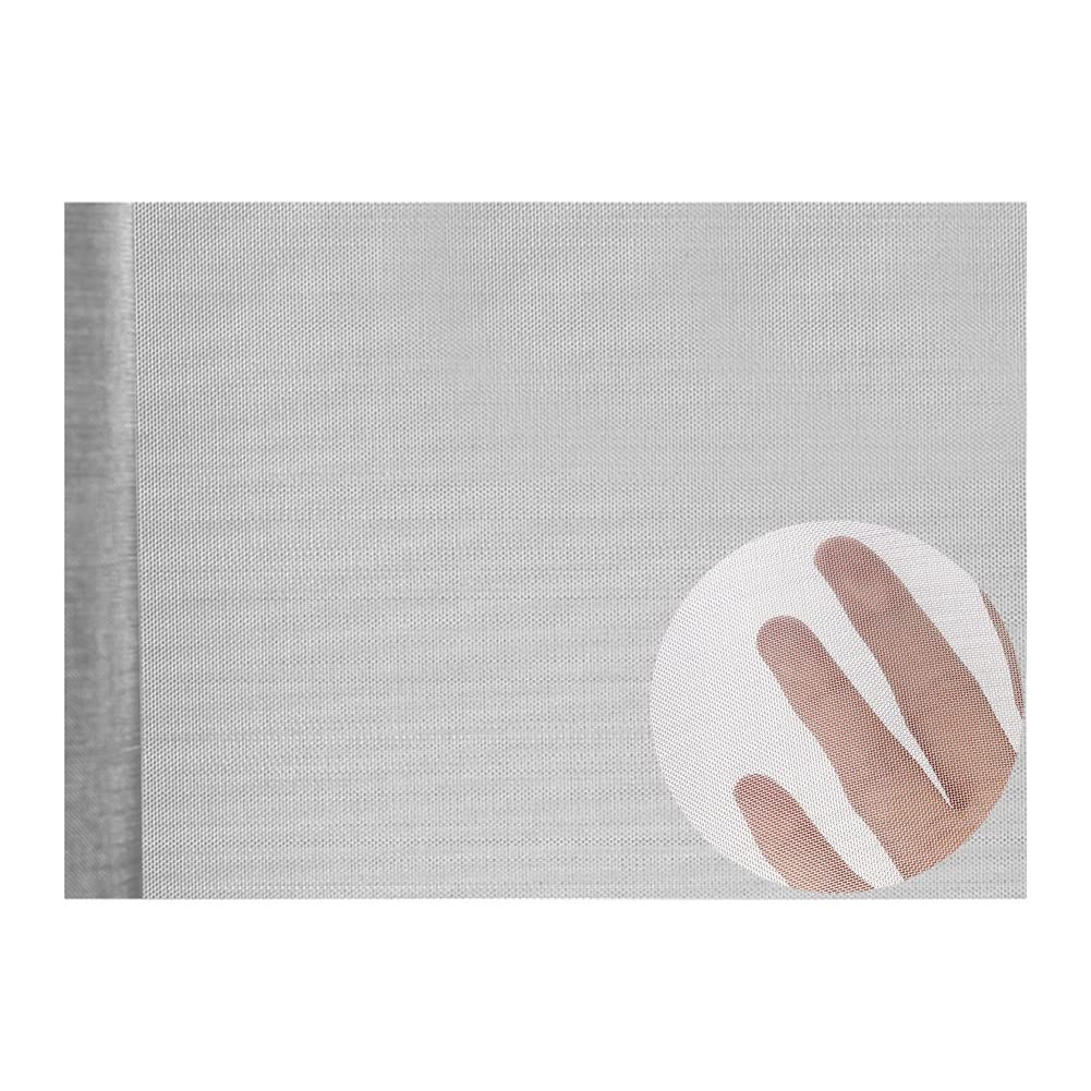 XXIOJUN 304 Stainless Steel Wire Mesh #120 (0.14mm Hole) - Premium Air Ventilation Mesh for Cabinets, Windows & Filters - Durable Filtration Cloth for Home, HVAC & Industrial Use