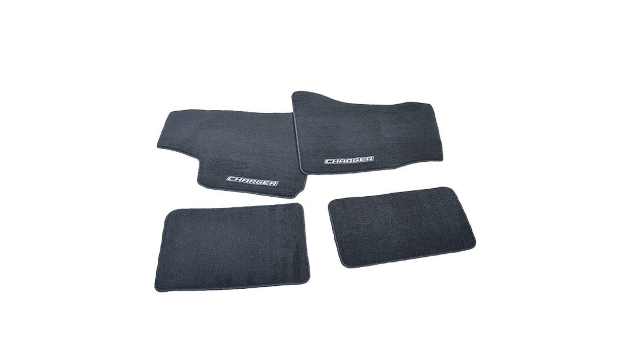 Chrysler Genuine 82209998AC Complete Floor Mat Set - All-Weather Protection for Dodge Ram 1500/2500/3500 (2019-2023) | Perfect for Off-Roading, Daily Commutes & Truck Maintenance