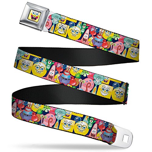 Buckle-Down SpongeBob Seatbelt Belt - 1.0