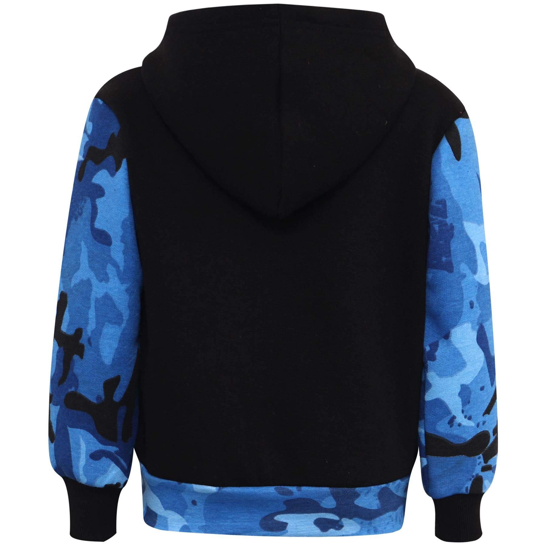 A2Z Kids Boys Girls Camouflage Fleece Tracksuit Set - Hooded Top & Jogger Pants for Activewear, Jogging, and Outdoor Play | Comfortable Athletic Outfit for School, Sports, and Casual Wear