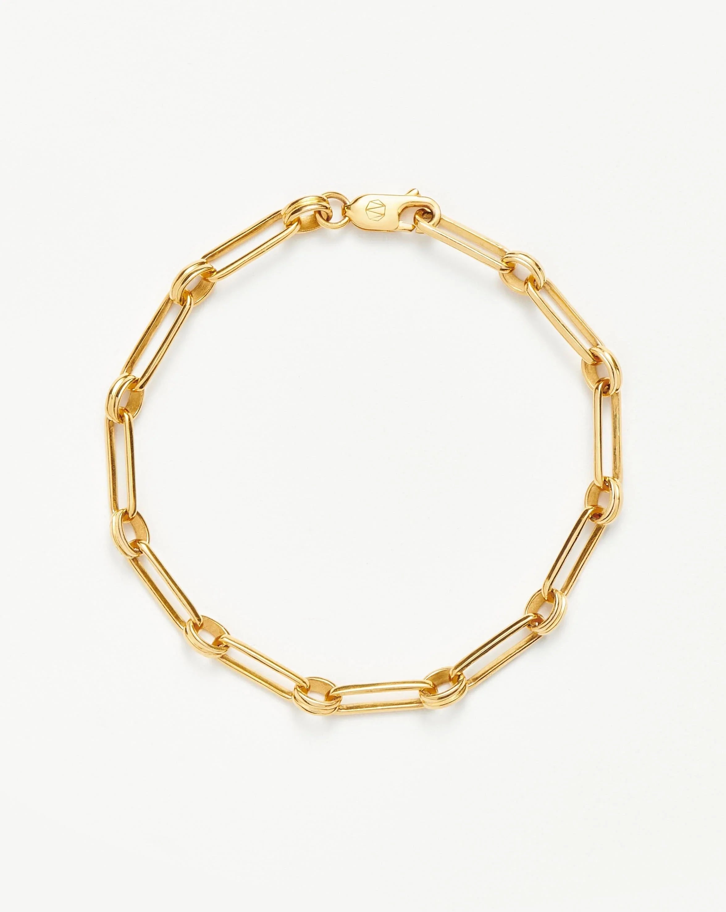 Aegis Chain Bracelet for Women - 18K Gold Plated Stainless Steel Adjustable Bangle - Perfect for Everyday Wear, Gifts & Special Occasions