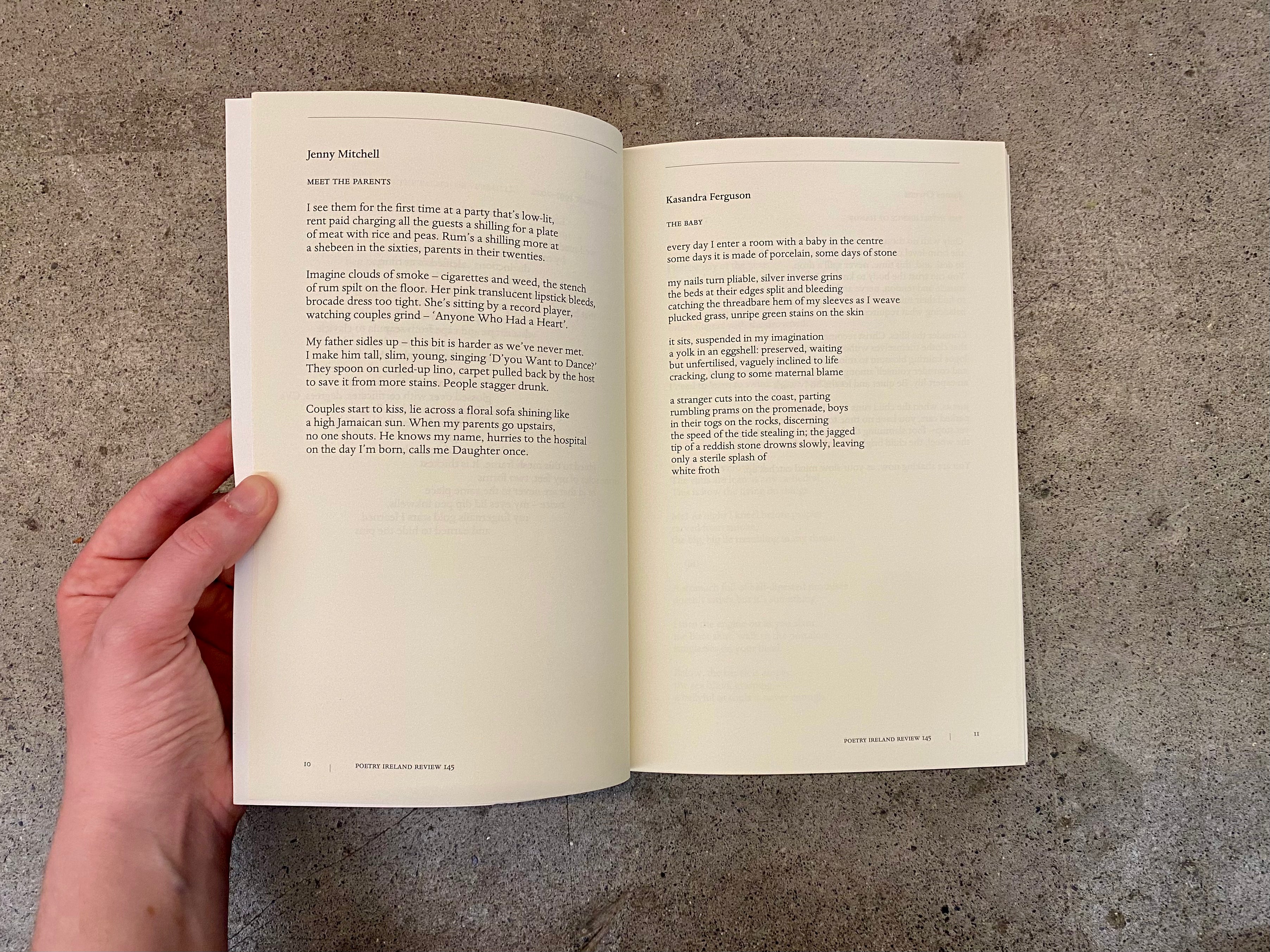 Poetry Ireland Review Issue 145 - Contemporary Irish Poetry Collection | Literary Magazine for Poetry Lovers & Writers | Perfect for Book Clubs, Gifts & Home Libraries