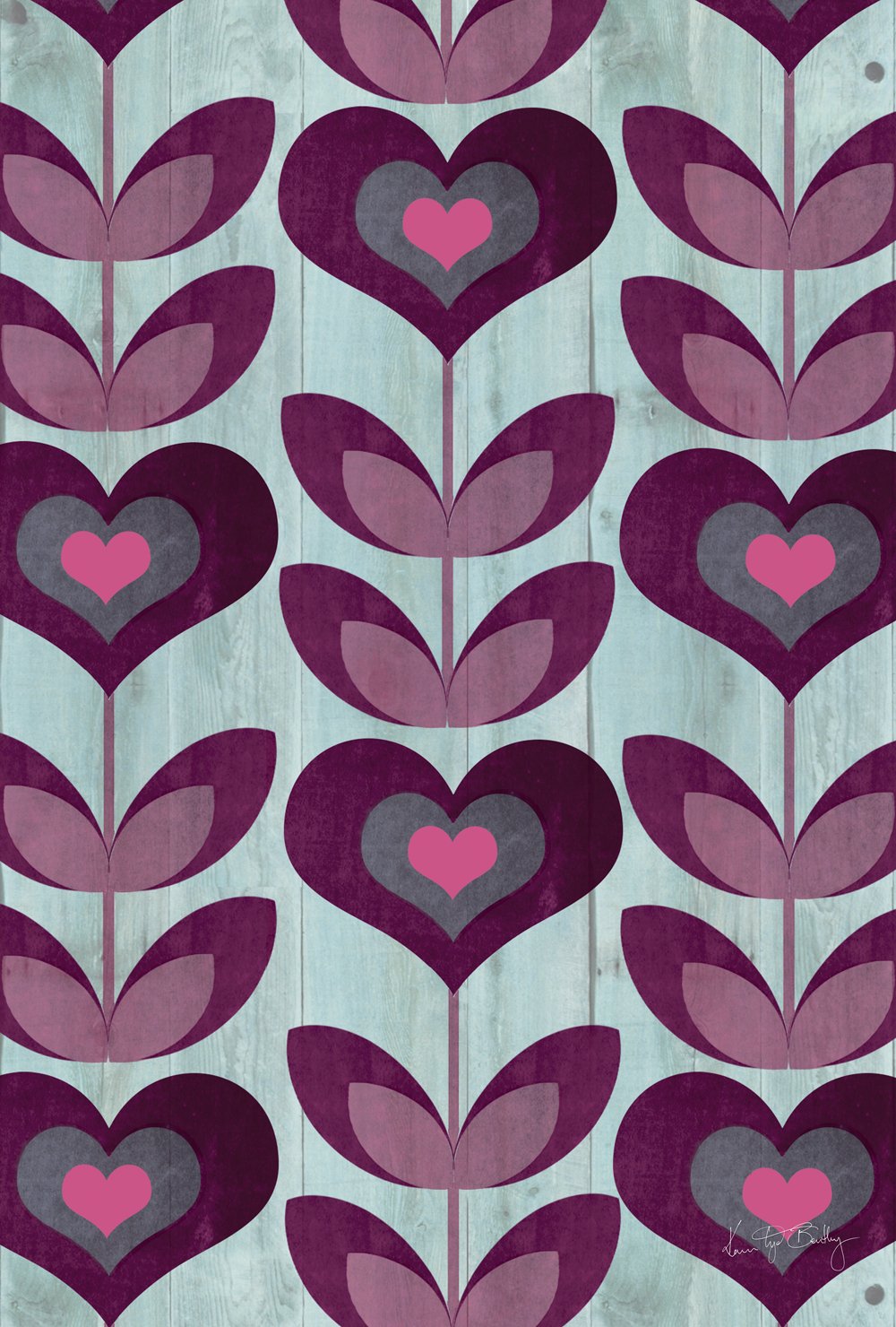 Toland Home Garden 1010826 Double Sided Valentine's Day Garden Flag - 28x40 Inch Outdoor Yard Decoration with Flower Hearts Design | Perfect for Front Porch, Lawn Decor & Seasonal Holiday Displays
