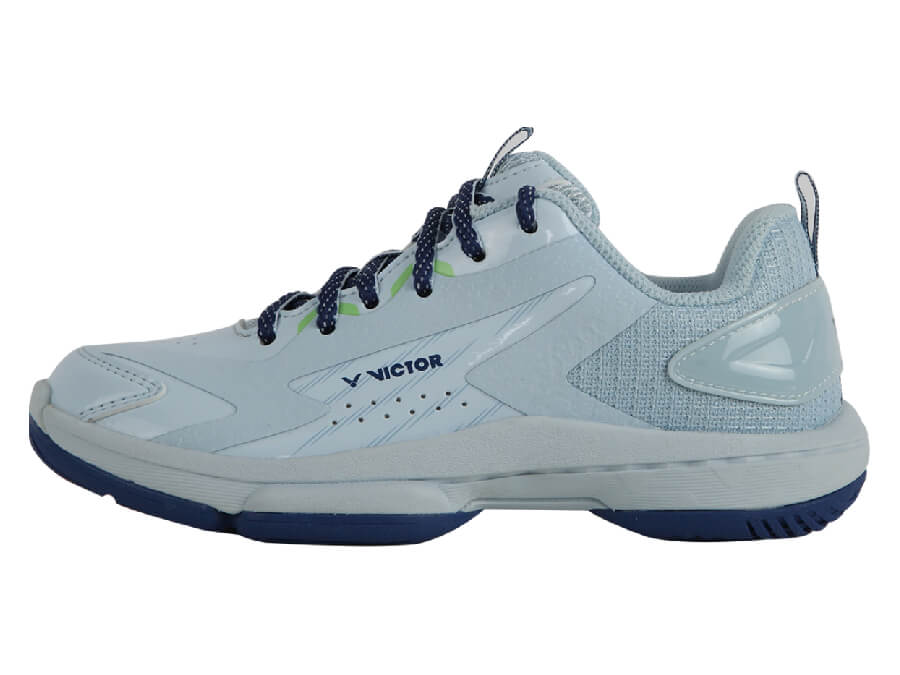 Victor A970JR M Junior Court Shoes for Badminton & Tennis - Sky Blue - Lightweight & Durable for Indoor Sports & Training