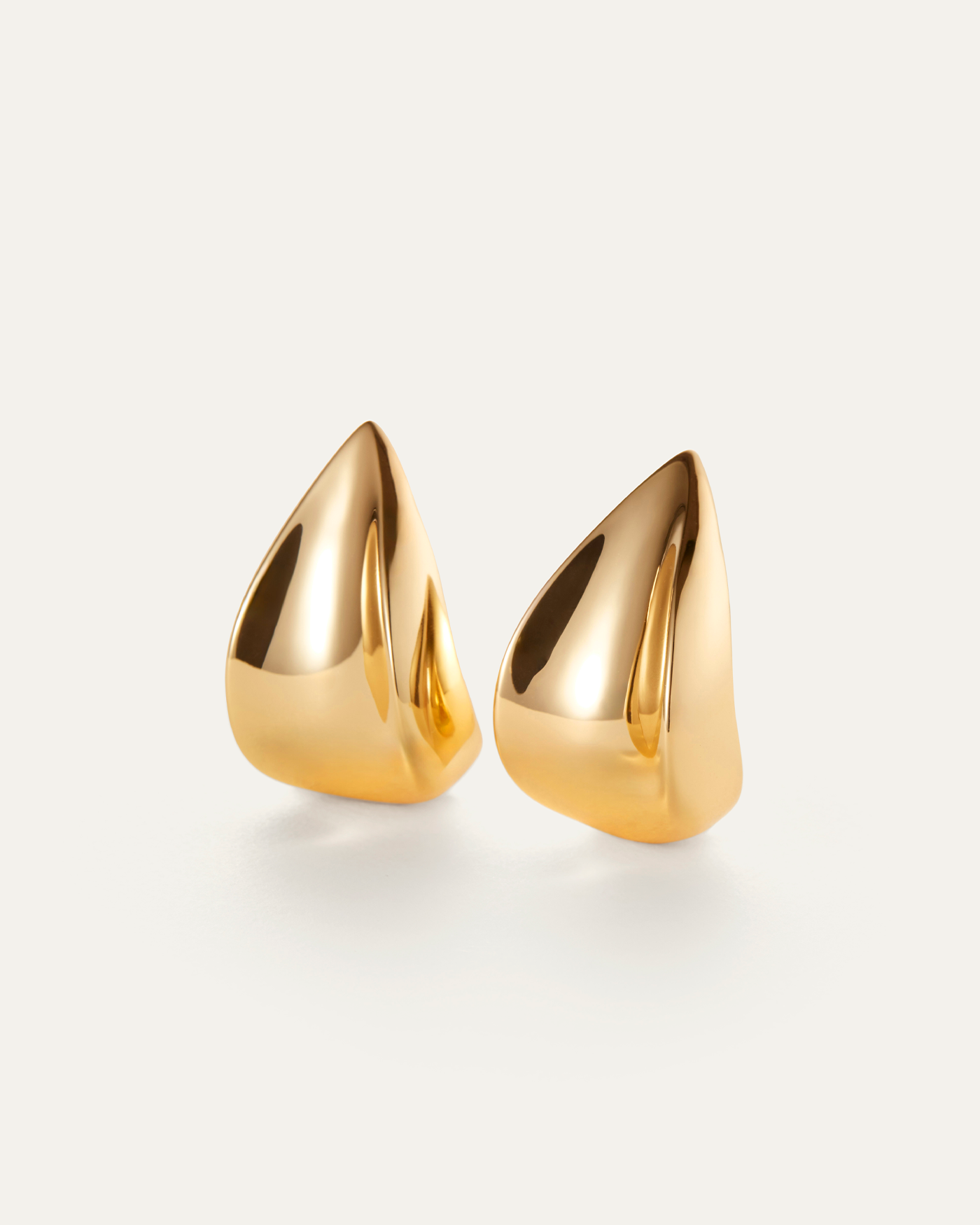 Margaux Puff Earrings for Women - Lightweight Hoop Earrings with Pearl Accents | Perfect for Parties, Weddings & Everyday Wear