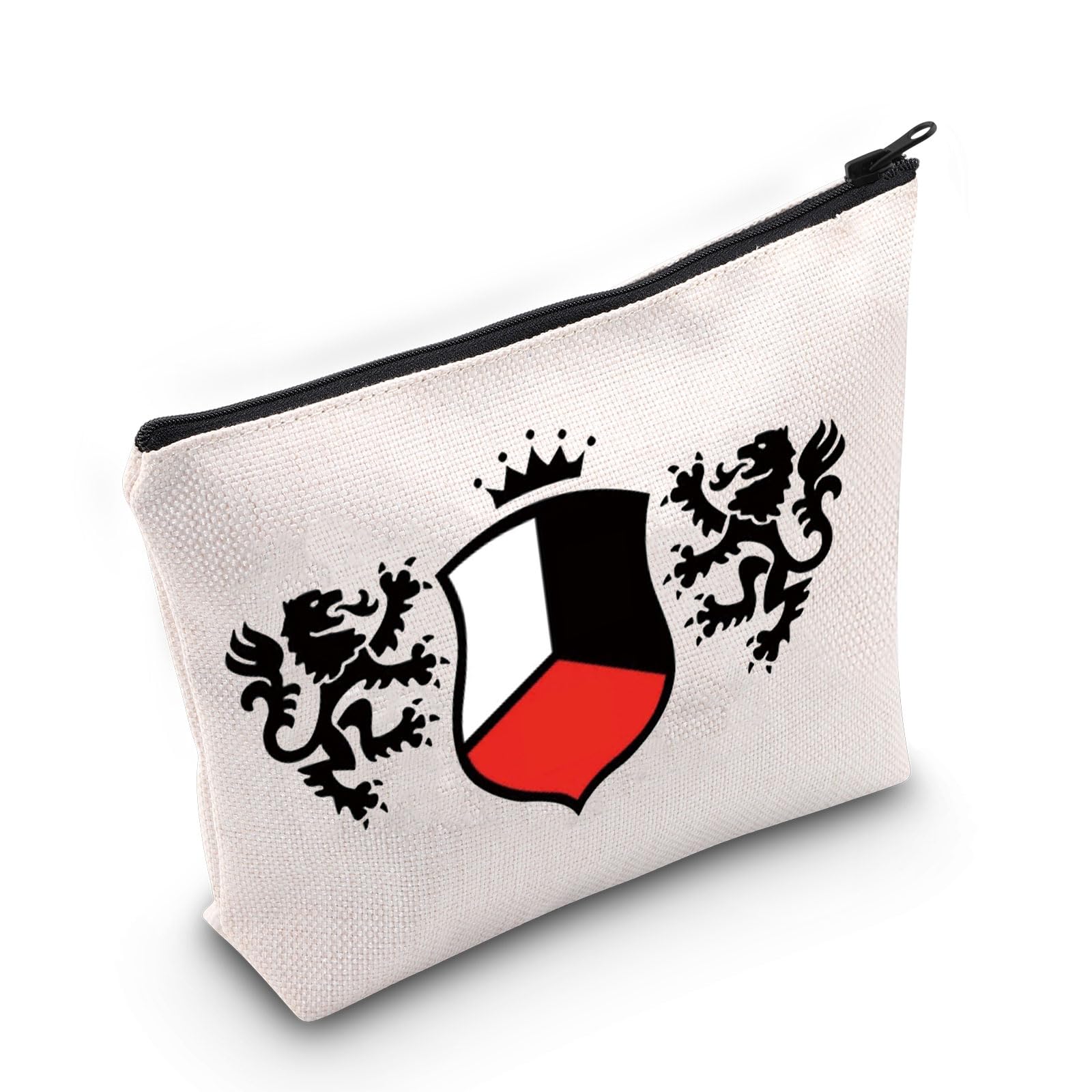BWWKTOP Latin Music Themed Makeup Bag - Mexico Band Fans Gift, Cosmetic Pouch with Zipper for Singer Merchandise & Fan Accessories - Perfect for Concerts, Travel & Daily Storage (RDMusic)
