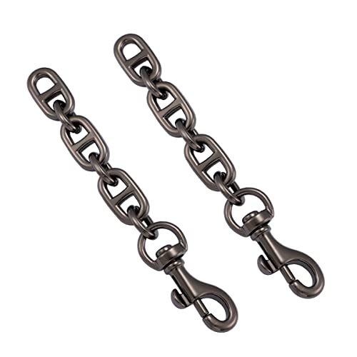 2Pcs Gunmetal