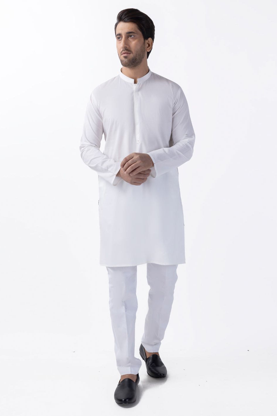 Stylish Blended White Kurta for Women | Comfortable & Trendy Indian Ethnic Wear | Perfect for Festivals, Weddings & Casual Outings