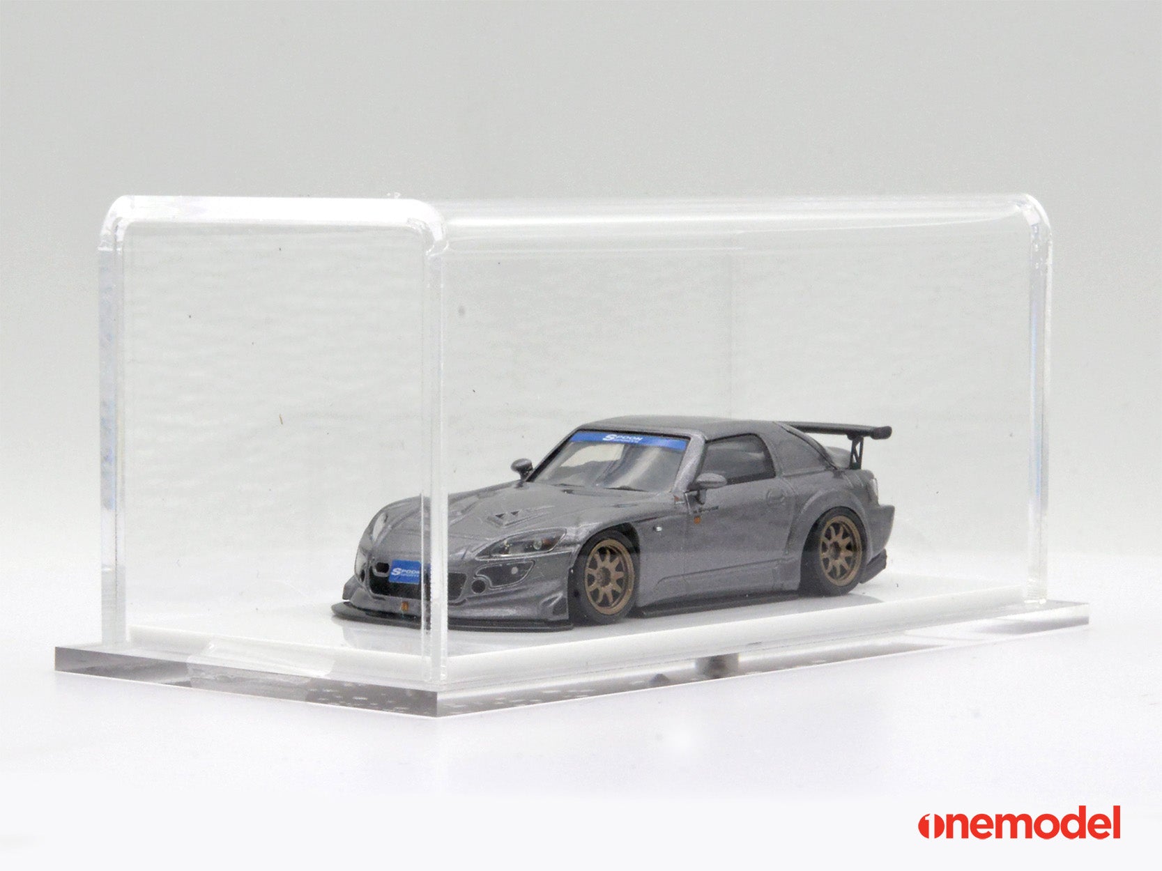 Honda S2000 Spoon Sports Street Version Iron Gray - High-Performance Sports Car for Racing & Street Driving