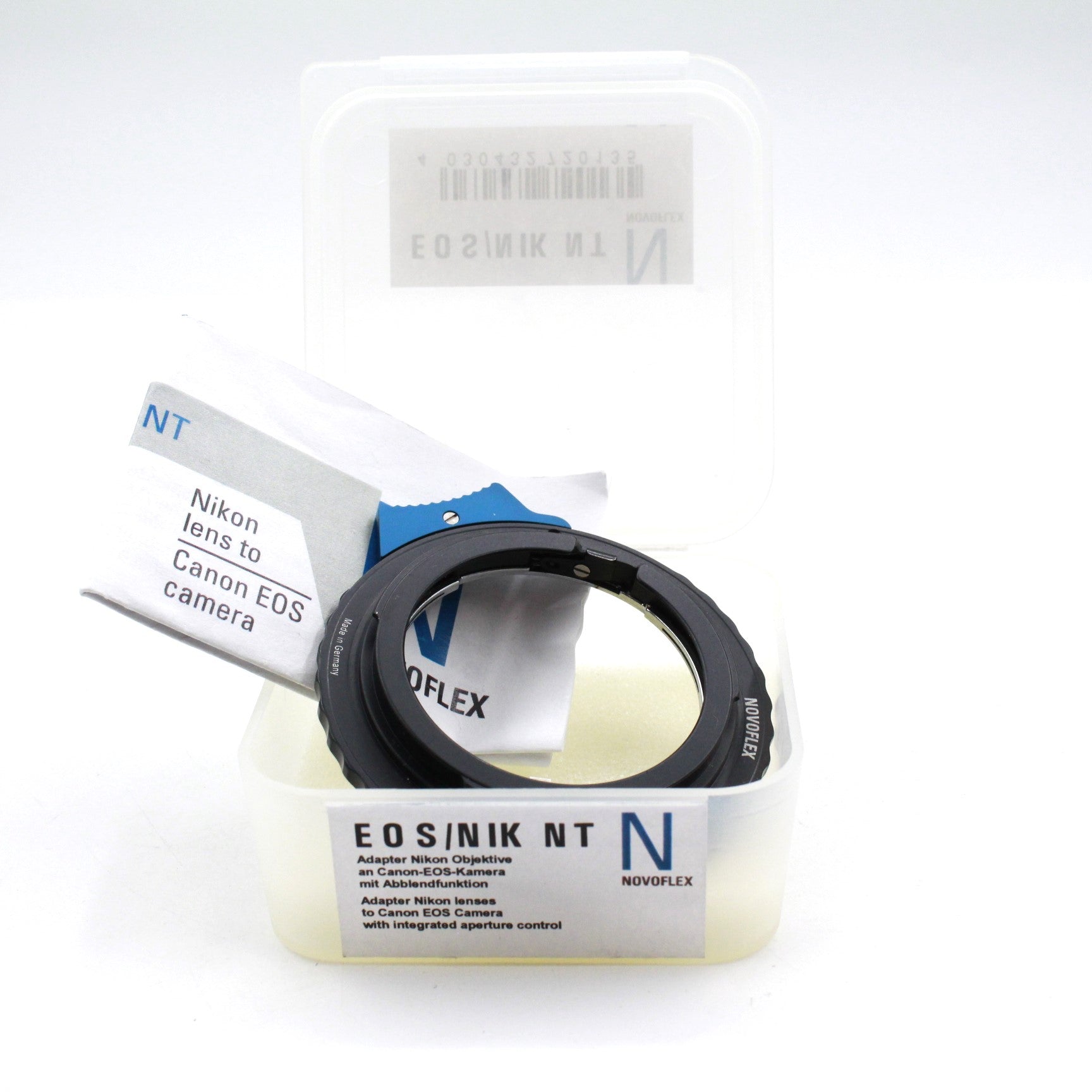 Used Novoflex Nikon G Lens to Canon EOS Camera Mount Adapter - Compatible with DSLR & Mirrorless Cameras for Photography & Videography