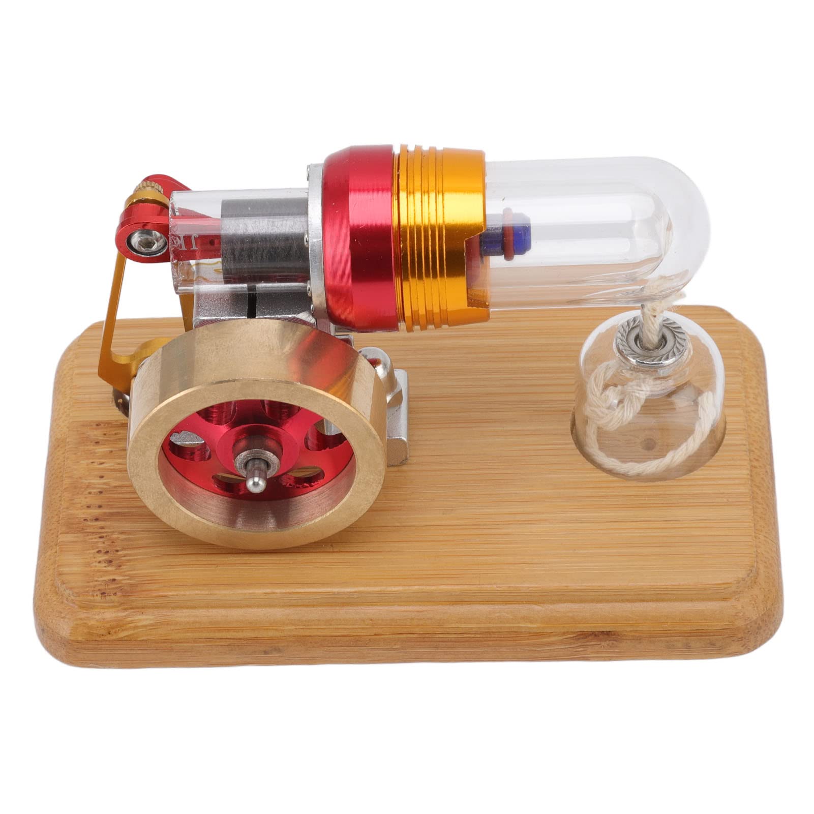FUWE Stirling Engine Model Kit - Educational DIY Physics Science Experiment Toy for Students & Adults | Perfect for Birthday Gifts, STEM Learning & Home Decoration