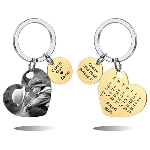 A2.gold (Round + Heart) + (Black & White Photo + Calendar)