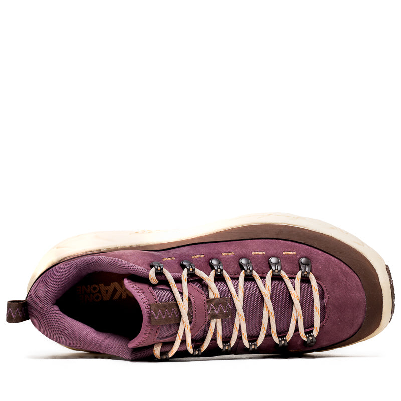 Hoka Tor Summit Hiking Shoes - Dried Fig/Cold Brew Color - Lightweight & Durable for Trail Running, Backpacking & Outdoor Adventures