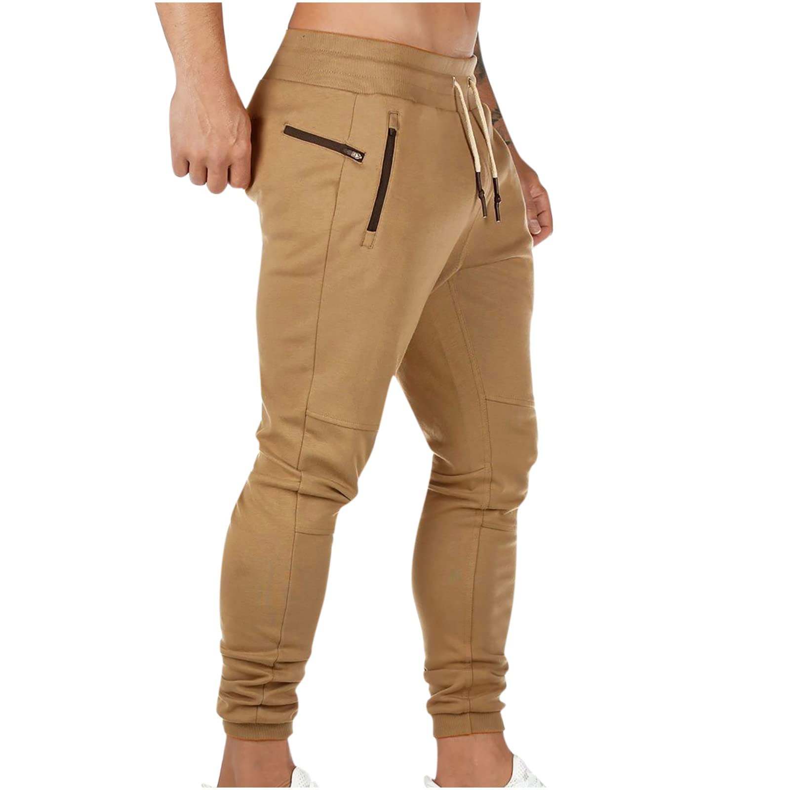 Men's Slim Fit Jogger Pants - Comfortable Tapered Sweatpants for Gym, Workout & Casual Wear with Pockets | Perfect for Running, Training & Lounge