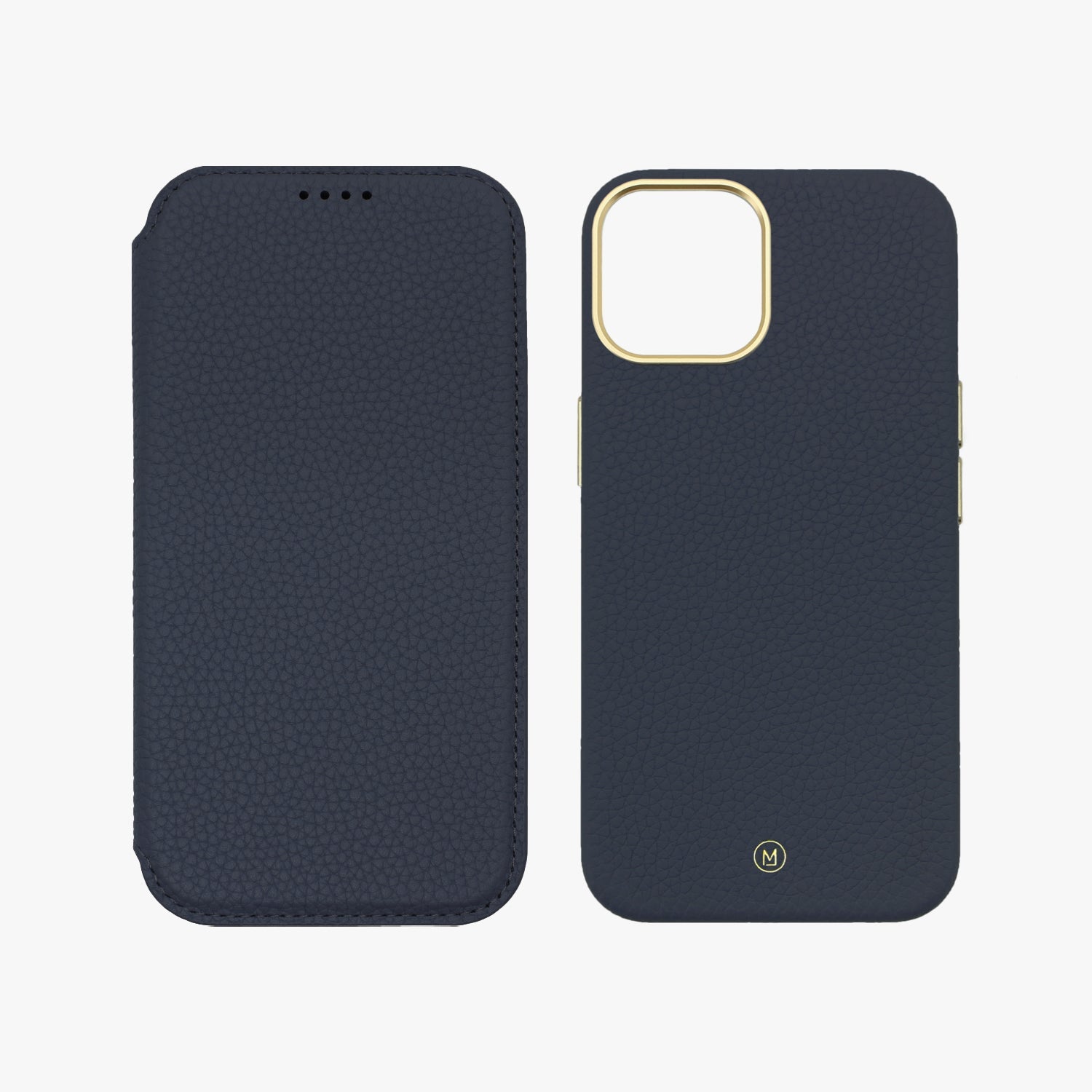 Premium Genuine Leather iPhone 15 Plus Case with MagSafe - Slim Flip Cover Wallet Design for Protection & Style | Perfect for Work, Travel & Everyday Use