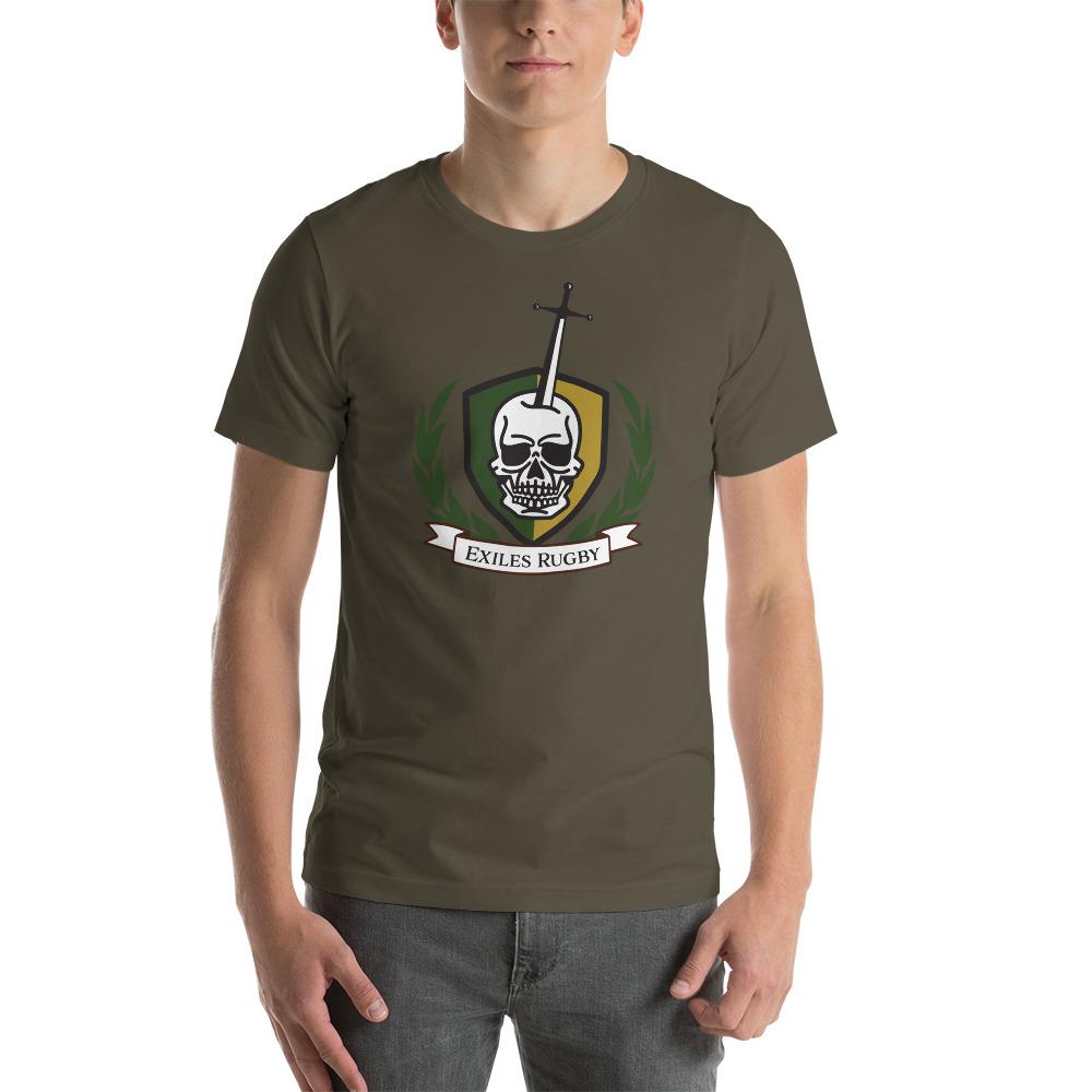 Exiles RFC Premium Cotton T-Shirt for Men - Comfortable & Stylish Rugby Fan Apparel - Perfect for Game Day, Training, and Casual Wear