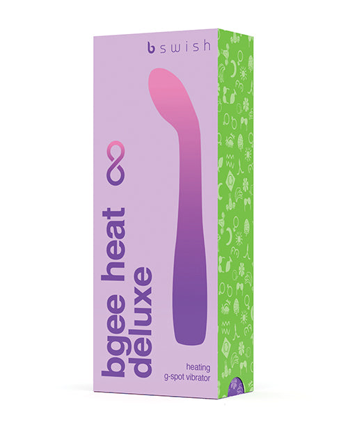 Bgee Infinite Deluxe Heat Vibrator - Sweet Lavender Scented Massager for Relaxation & Intimacy | Perfect for Couples, Self-Care & Stress Relief