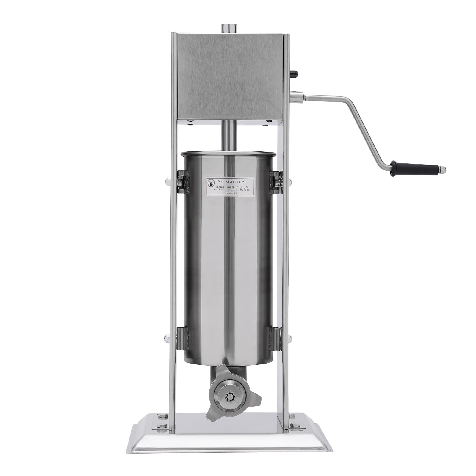 Commercial Churros Maker Machine - 5L Stainless Steel Manual Spanish Donut Churro Press with 4 Nozzles | Professional & Home Use for Restaurants, Cafes, Bakeries, Parties & Street Food Business
